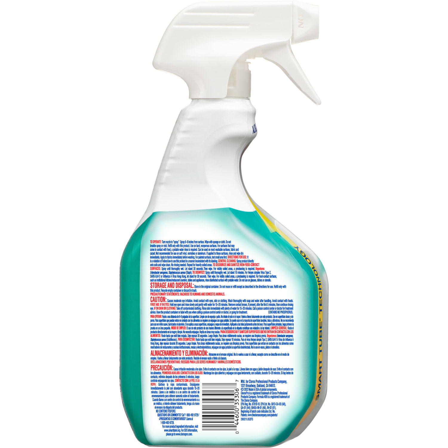 Clorox 409 Cleaner Degreaser Disinfectant Smart Tube Spray, 32 Oz Bottle - Image 4