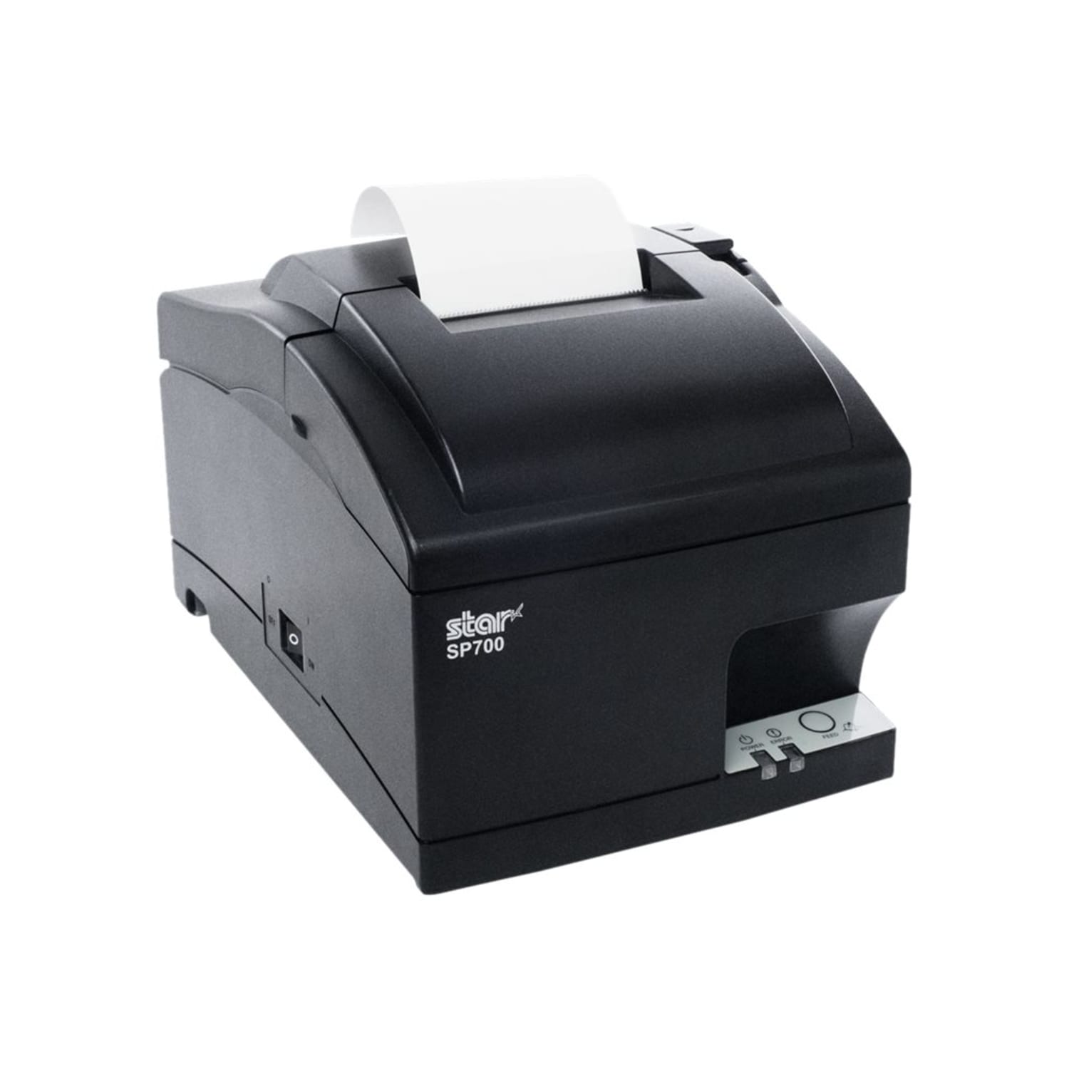Star SP712ML - Receipt printer - two-color (monochrome) - dot-matrix -  - 16.9 cpi - 9 pin - up to 4.7 lines/sec - LAN - tear bar - gray - Image 3
