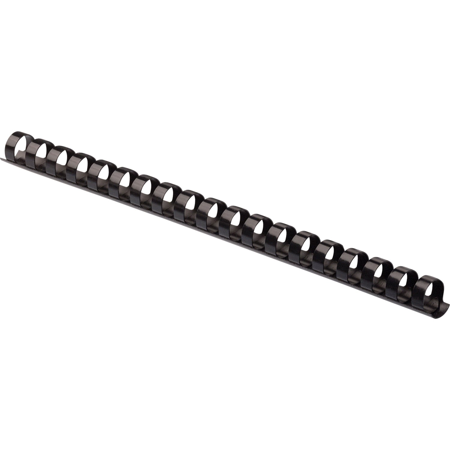 Fellowes Letter-Size Plastic Comb Bindings, 3/8in, 55-Sheet Capacity, Black, Box Of 100 - Image 3
