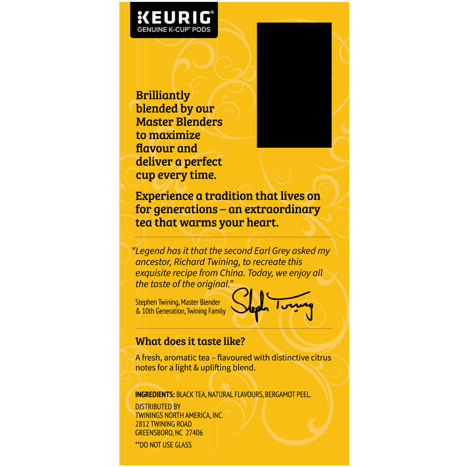 Twinings Earl Grey Tea, Keurig K-Cup Pods, 24/Box - Image 6