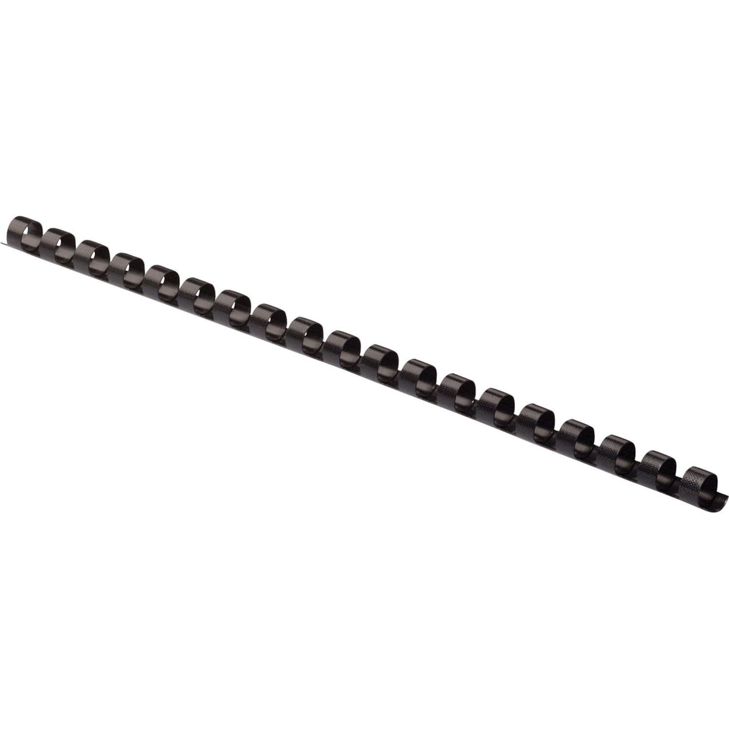Fellowes Letter-Size Plastic Comb Bindings, 1/4in, 20-Sheet Capacity, Black, Box Of 100 - Image 4