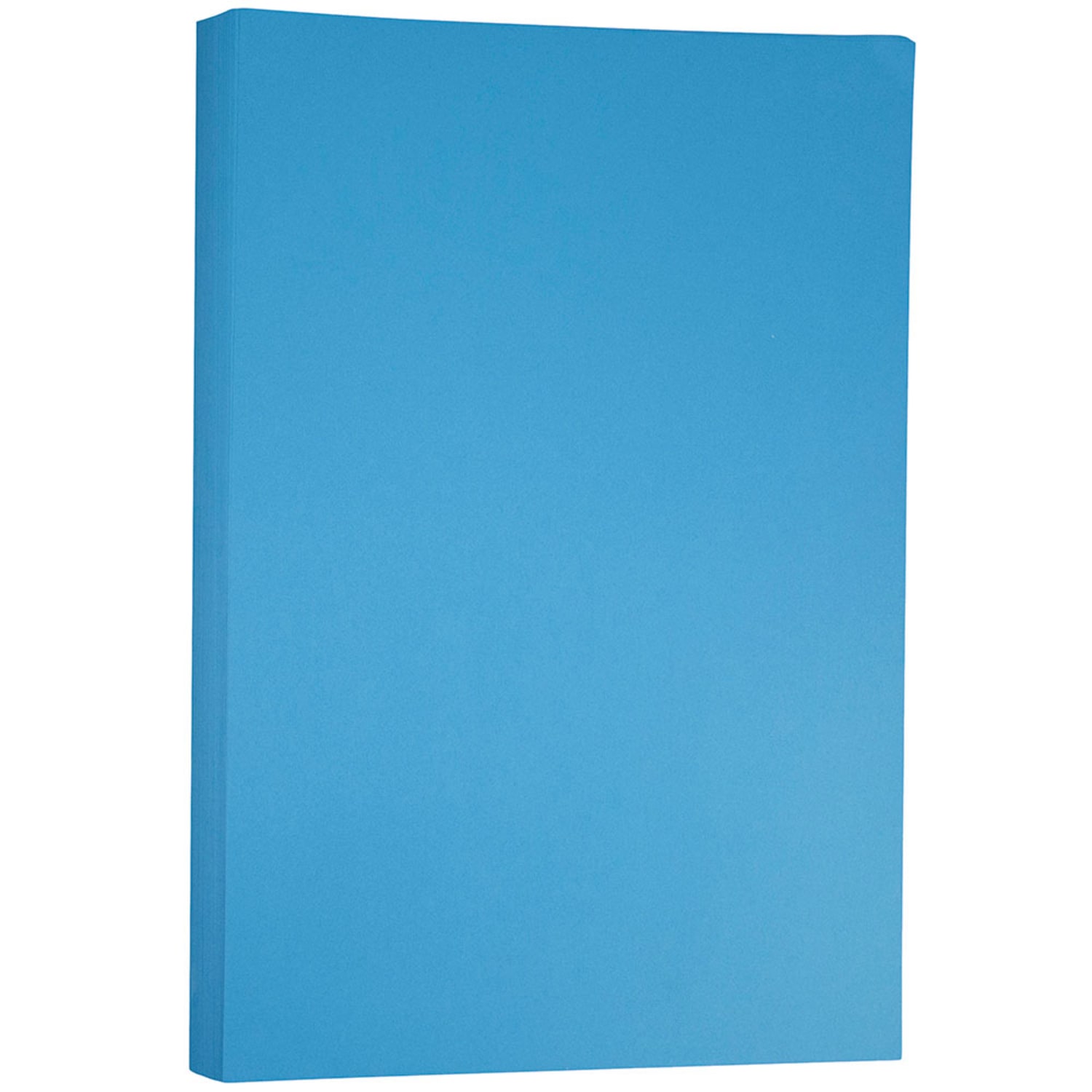 JAM Paper Card Stock, Blue, Ledger (11in x 17in), 65 Lb, 30% Recycled, Pack Of 50 - Image 3