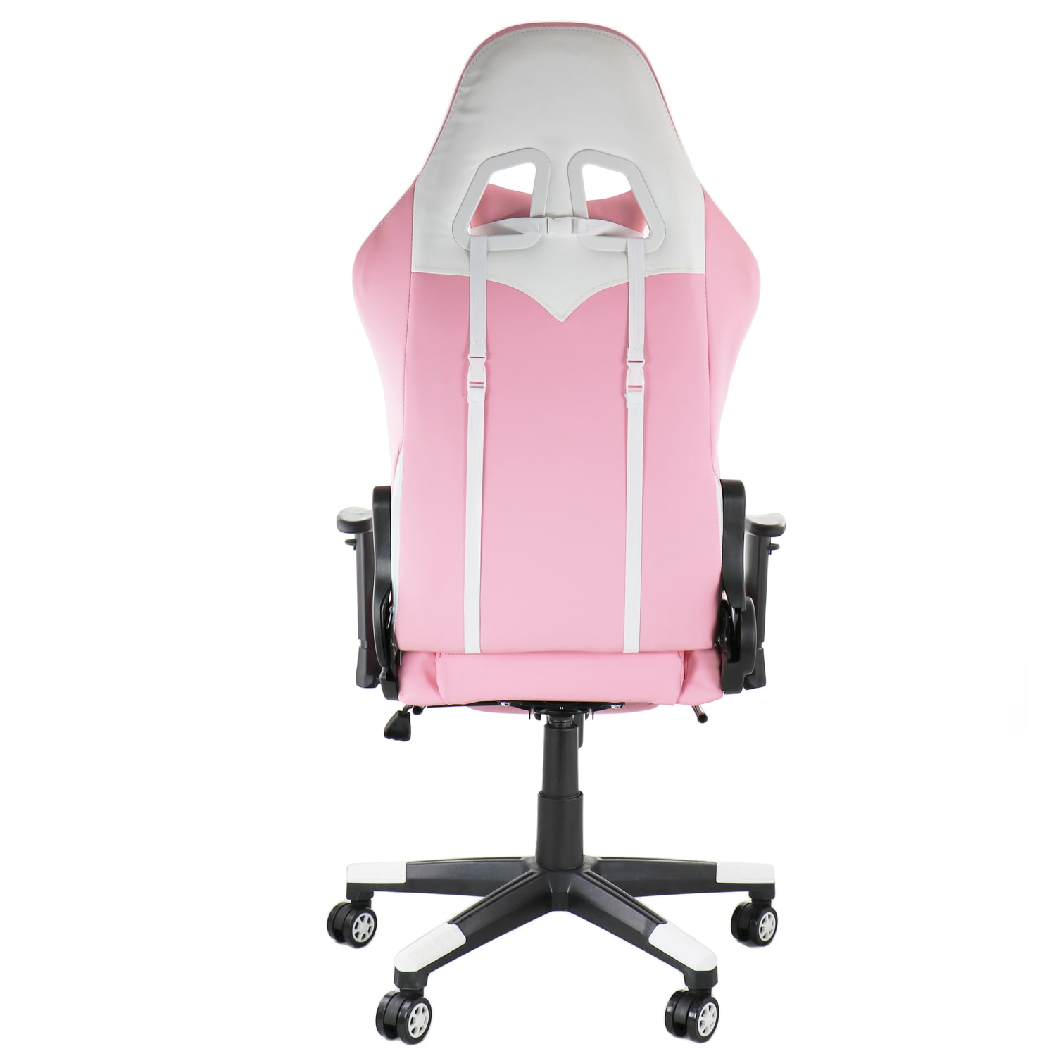 GameFitz Ergonomic Faux Leather Gaming Chair PinkWhite PopularChairscom GameFitz Ergonomic Faux Leather Gaming Chair PinkWhite PopularChairscom