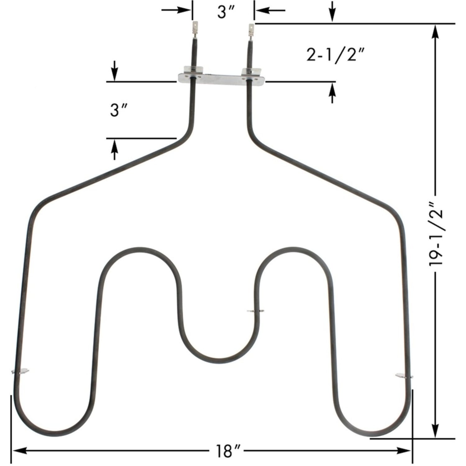 ERP WB44T10011 Bake, Broil or Bake/Broil Element (Bake/Broil Element, GE) - Element - Image 5