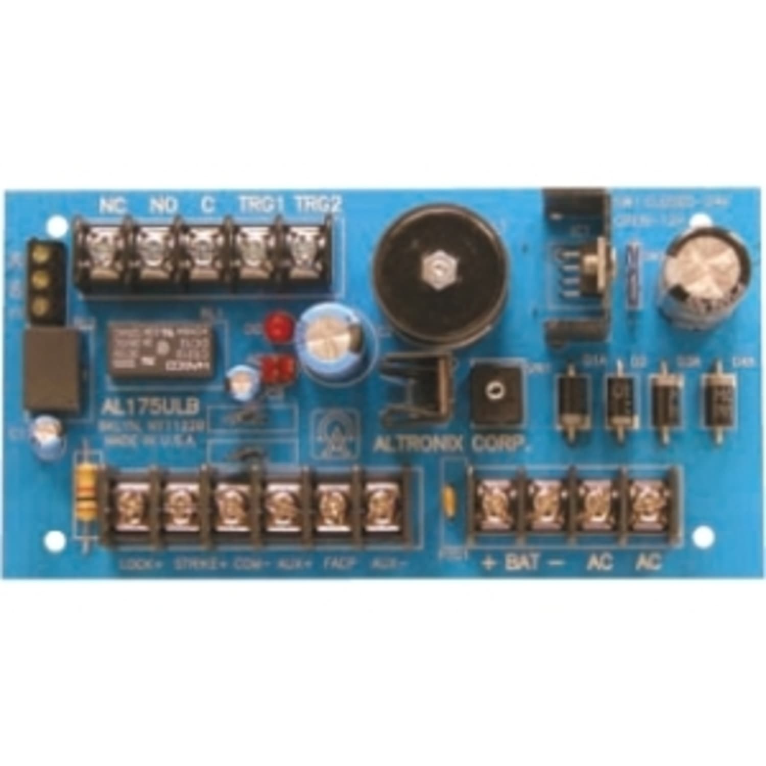 Altronix AL175ULB Proprietary Power Supply - Wall Mount - 24 V AC Input - 12 V DC, 24 V DC Output - 1 +12V Rails - Image 3