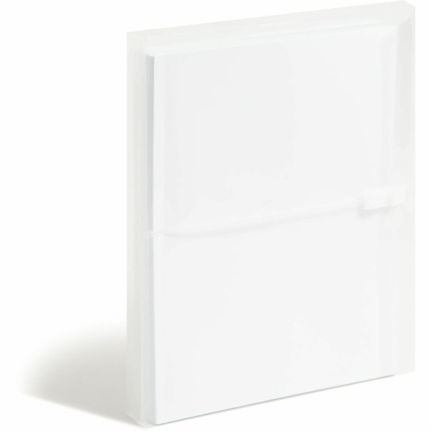 Smead Poly Envelopes, Letter Size, Side Opening, Clear, Pack Of 5 - Image 3