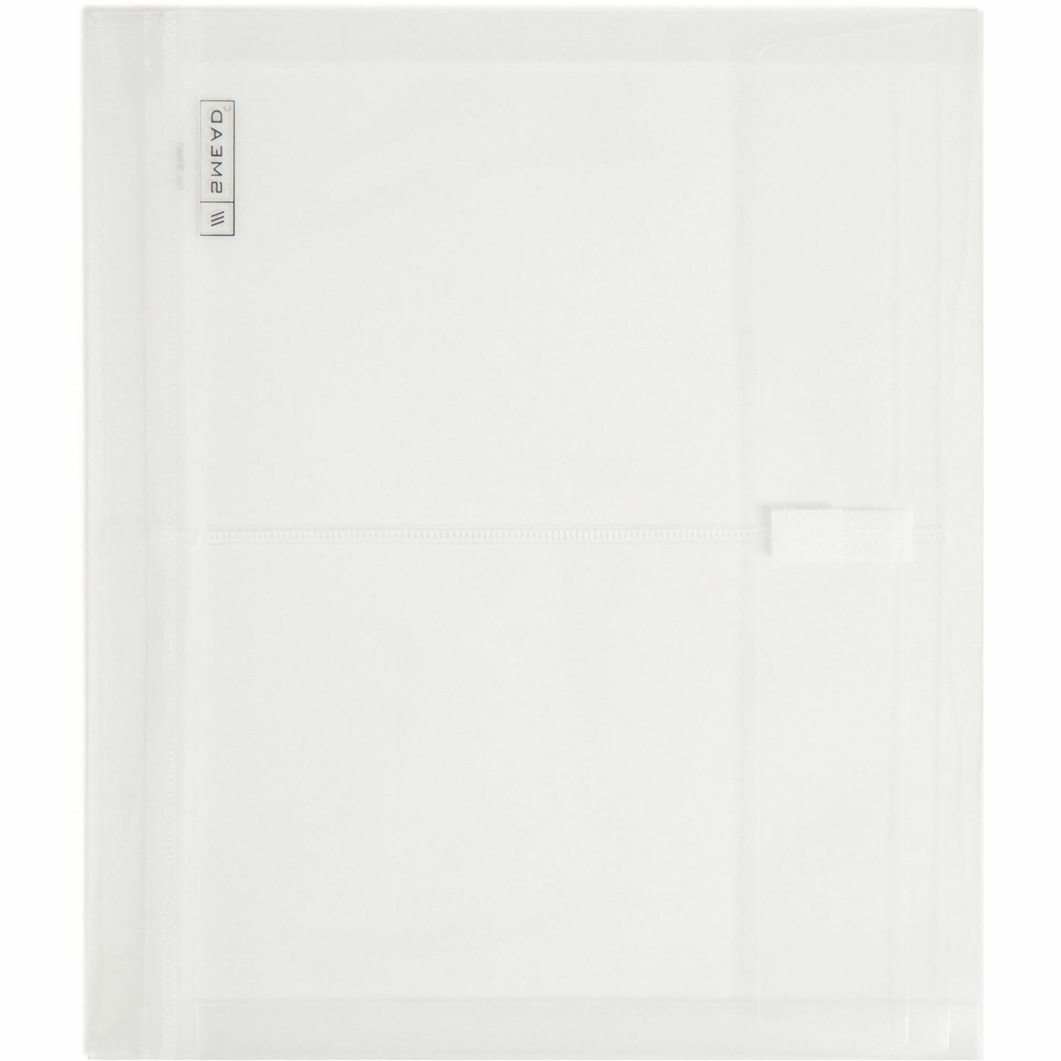 Smead Poly Envelopes, Letter Size, Side Opening, Clear, Pack Of 5 - Image 3