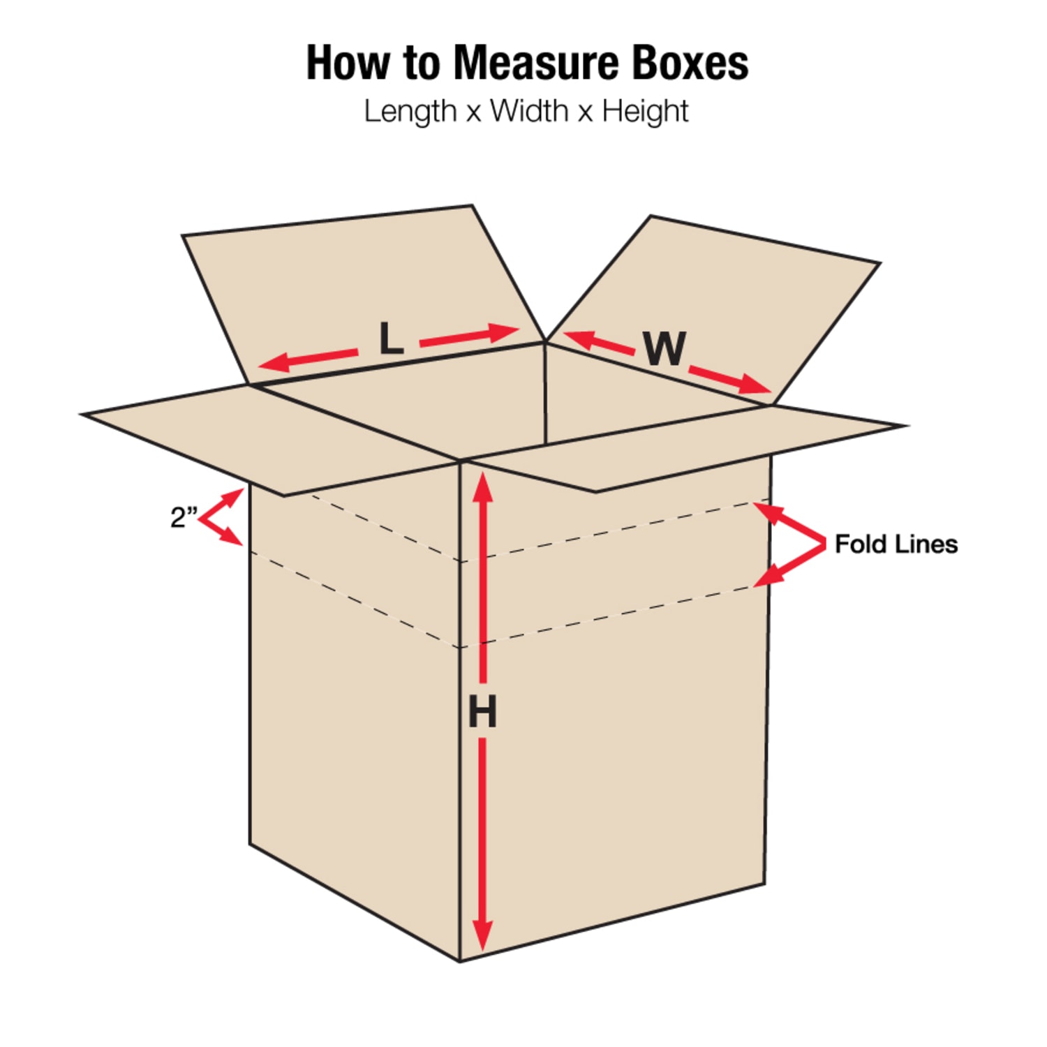 Partners Brand Multi-Depth Corrugated Boxes, 8in x 12in x 10in, Kraft, Pack Of 25 - Image 3