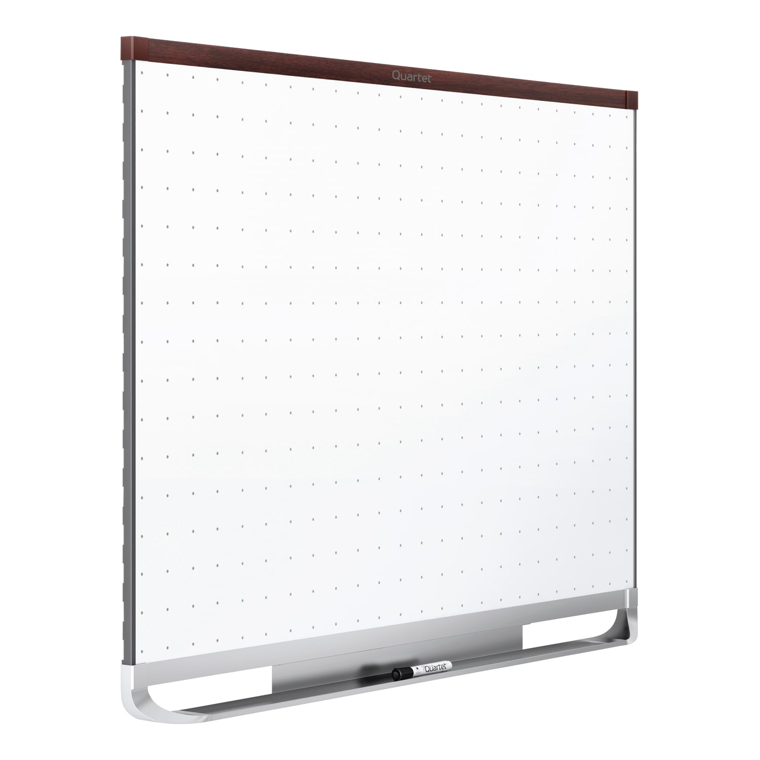 Quartet Prestige 2 Total Erase Melamine Dry-Erase Whiteboard, 72in x 48in, Wood Frame With Mahogany Finish - Image 3