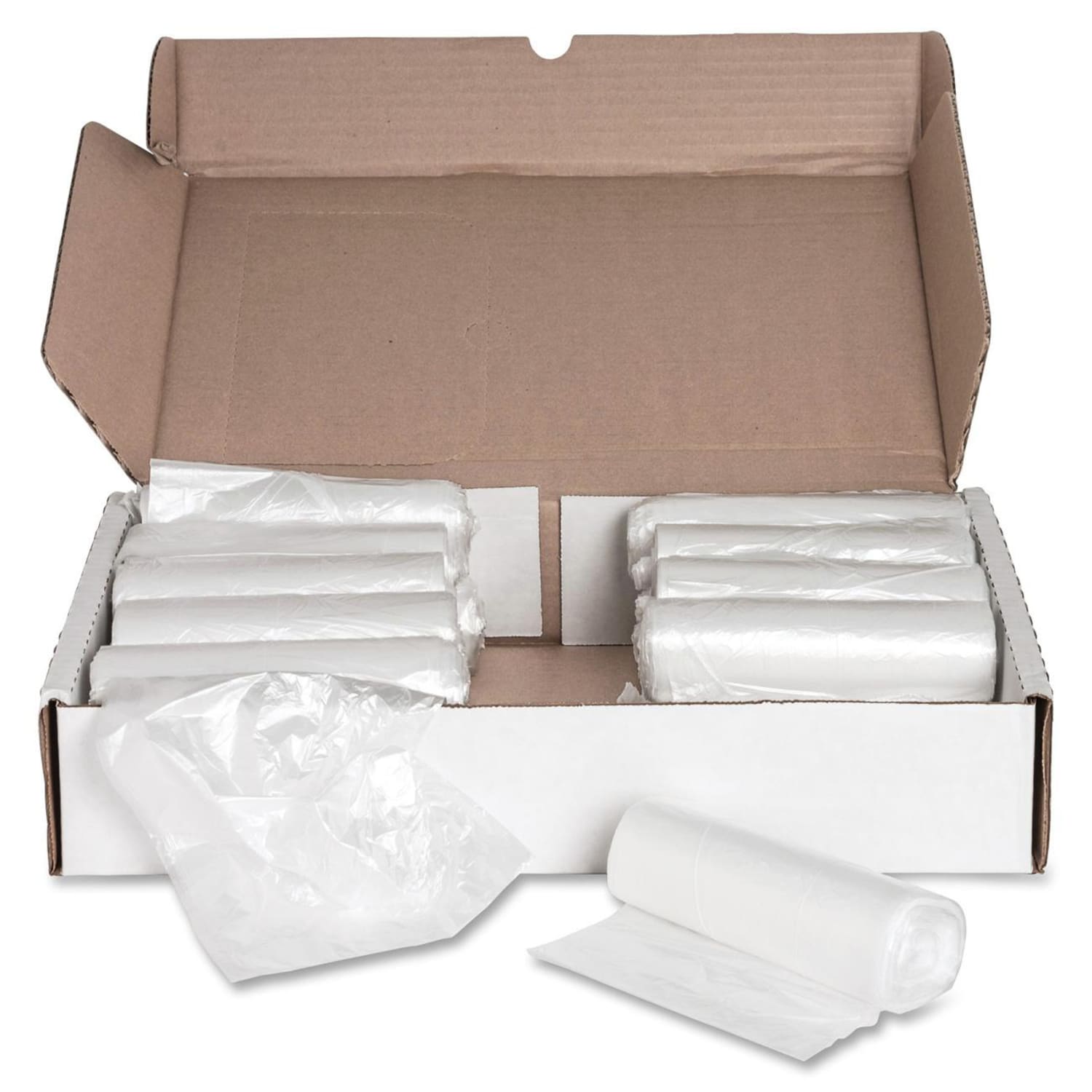 Genuine Joe Economy High-Density Can Liners, 55-60 Gallon, Translucent, Carton Of 200 - Image 6