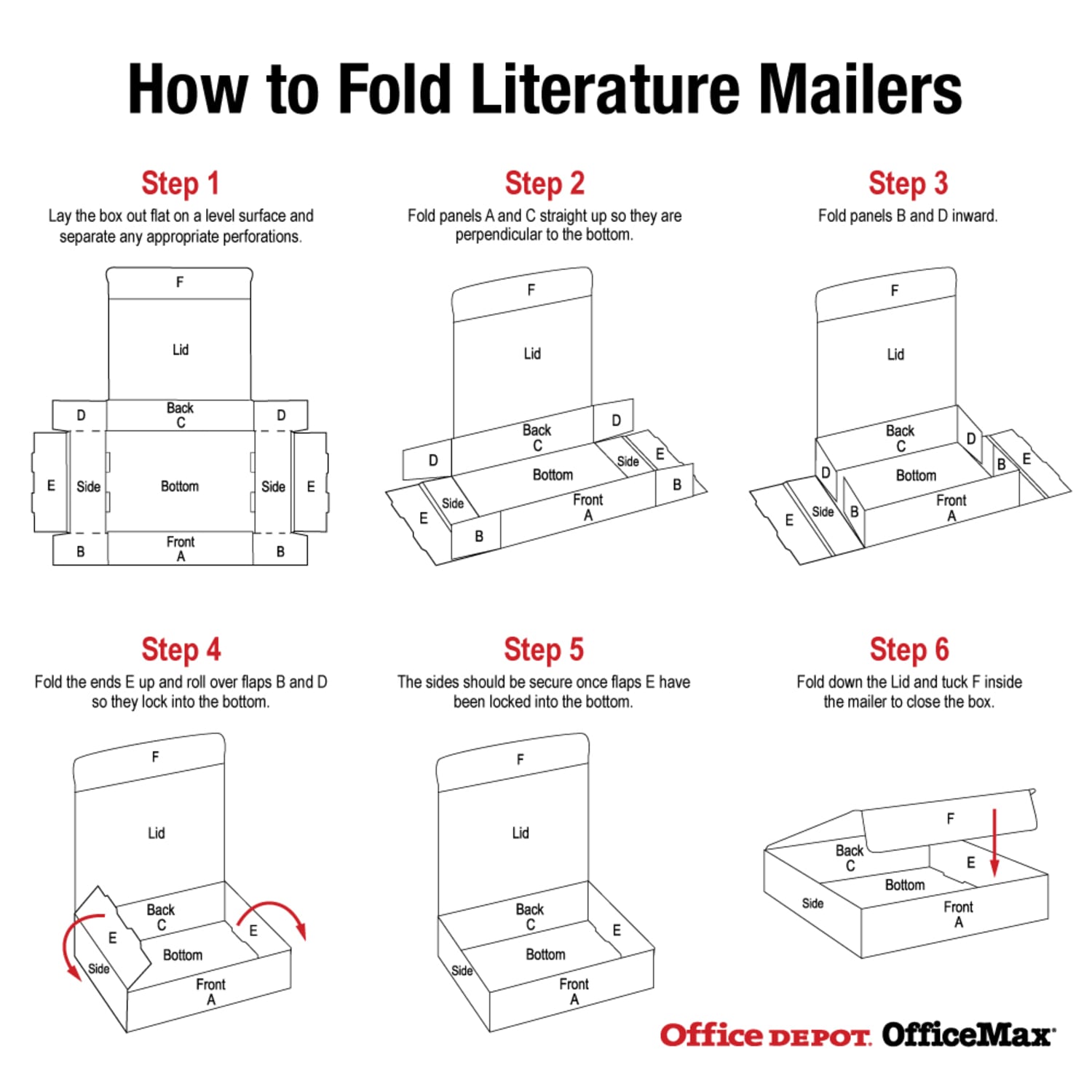 Partners Brand White Literature Mailers, 12 1/8in x 9 1/4in x 2in, Pack Of 50 - Image 4