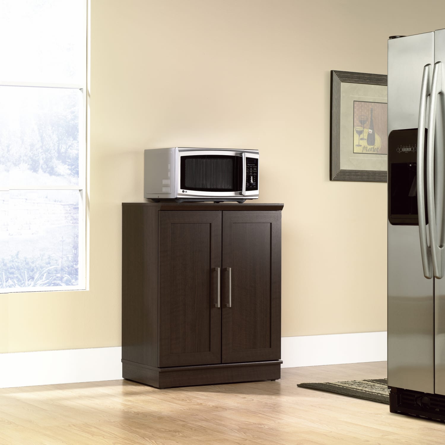 Sauder HomePlus Base Cabinet, Dakota Oak - Image 5