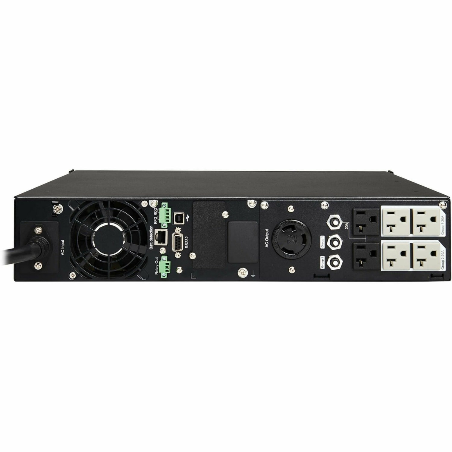 Tripp Lite Smart Pro SMART3000RM2U 9-Outlet Rackmount Uninterruptible Power Supply, 3000VA/2250 Watts - Image 5