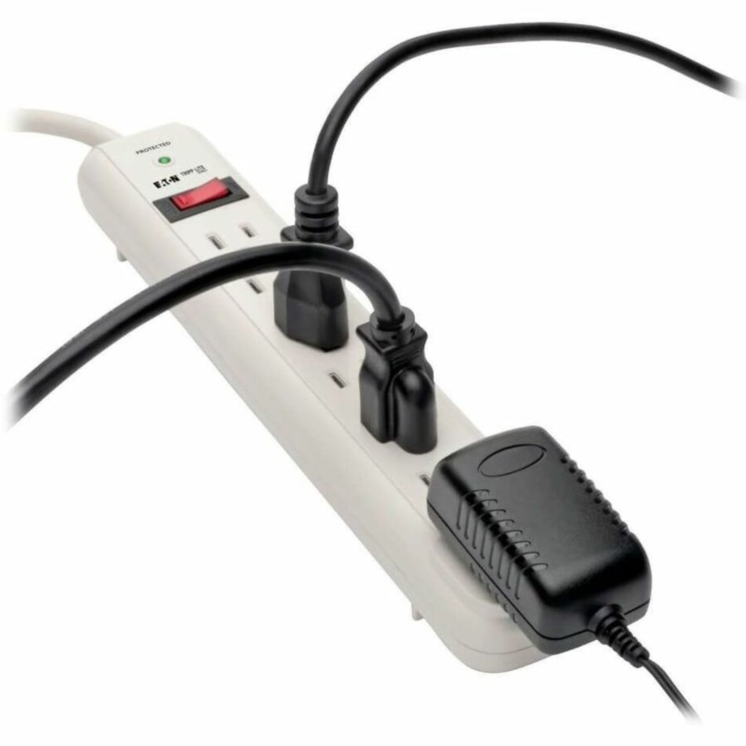 Tripp Lite Protect It! Seven-Outlet Surge Suppressor, White - Image 3
