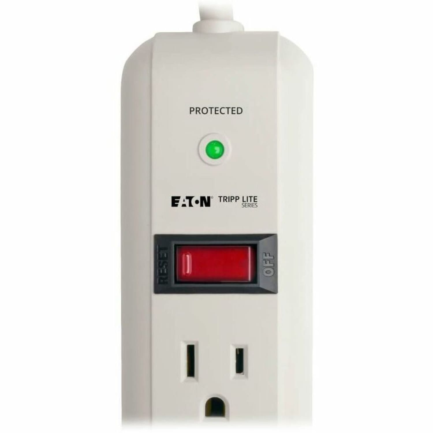 Tripp Lite Protect It! Seven-Outlet Surge Suppressor, White - Image 5
