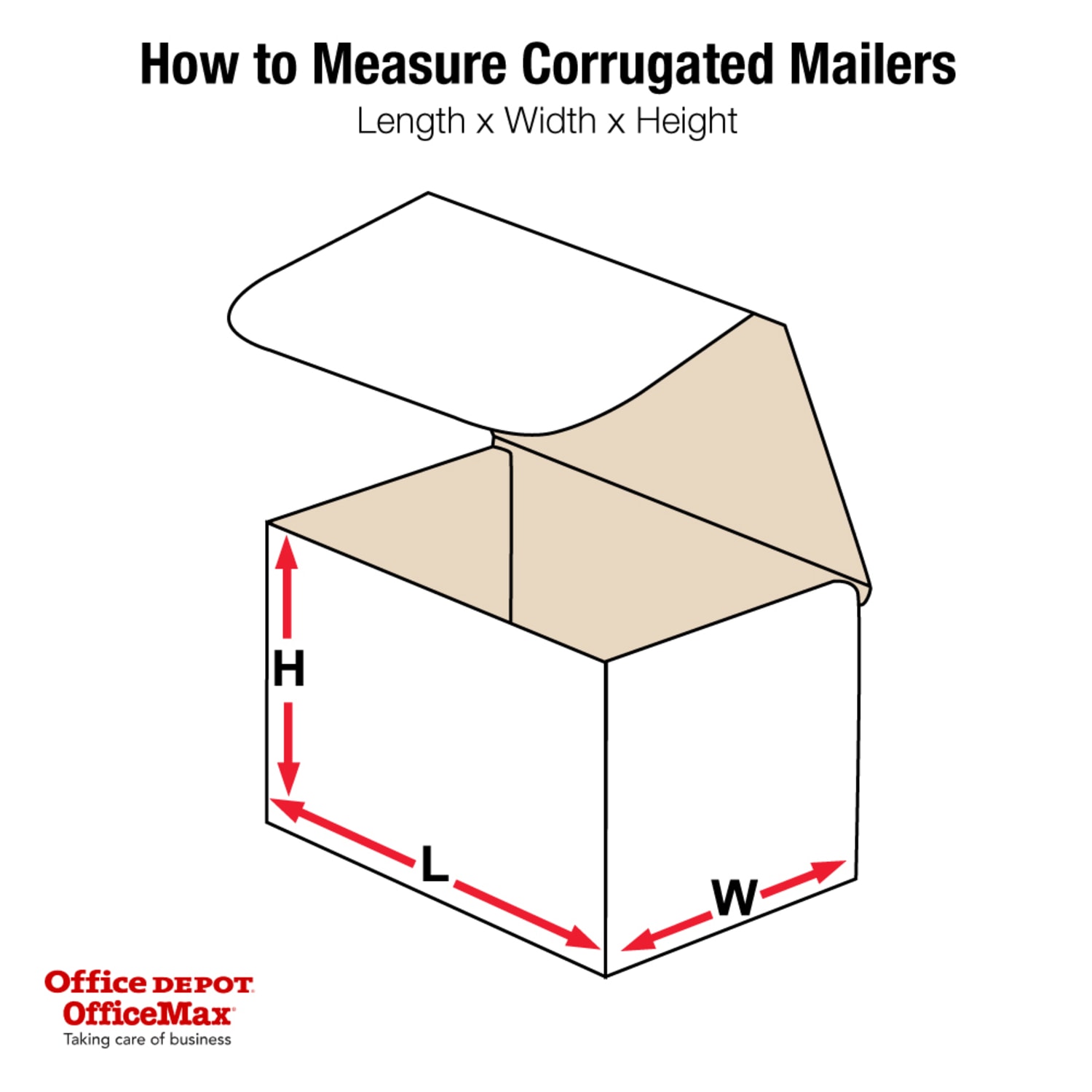 Partners Brand White Corrugated Mailers, 7in x 5in x 4in, Pack Of 50 - Image 3