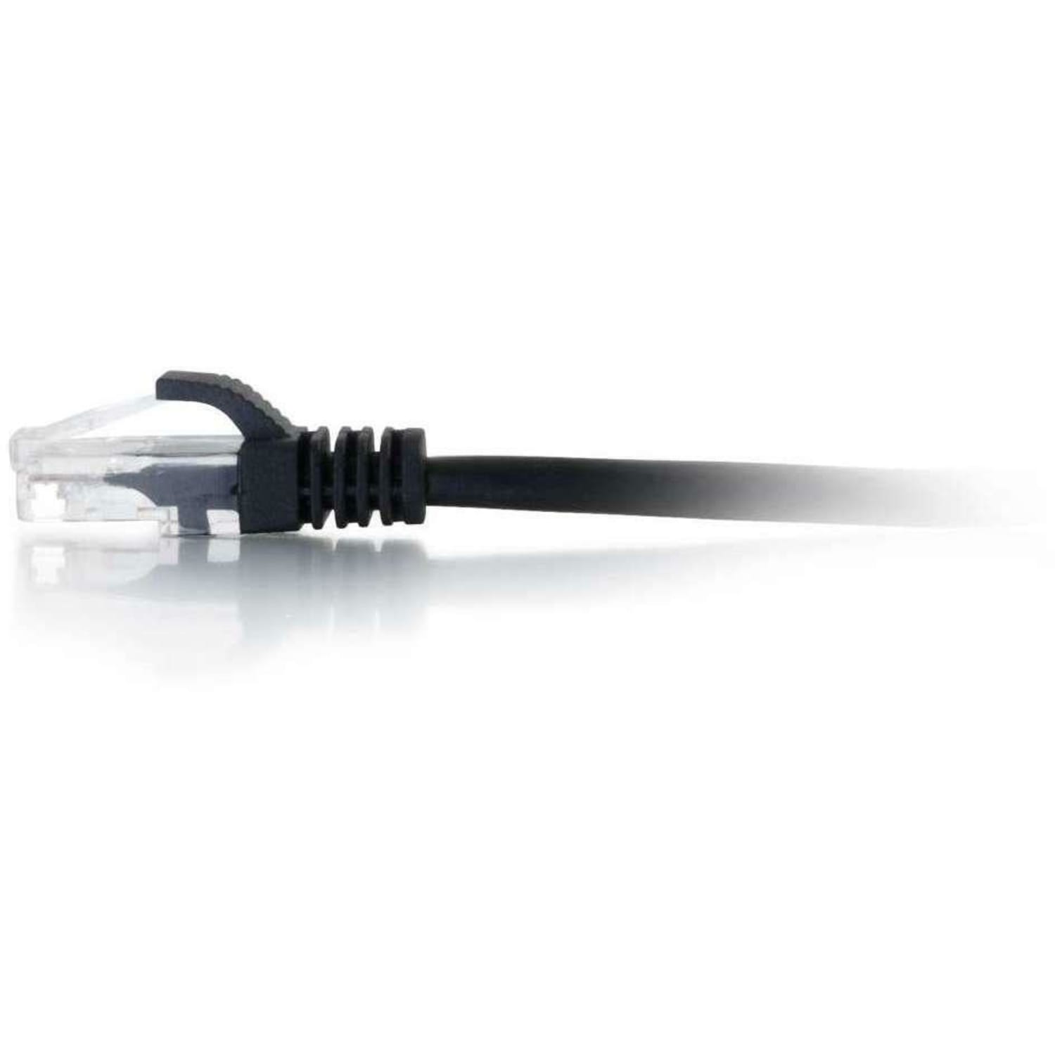 C2G 25ft Cat5e Ethernet Cable - Snagless Unshielded (UTP) - Black - Category 5e for Network Device - RJ-45 Male - RJ-45 Male - 25ft - Black - Image 4