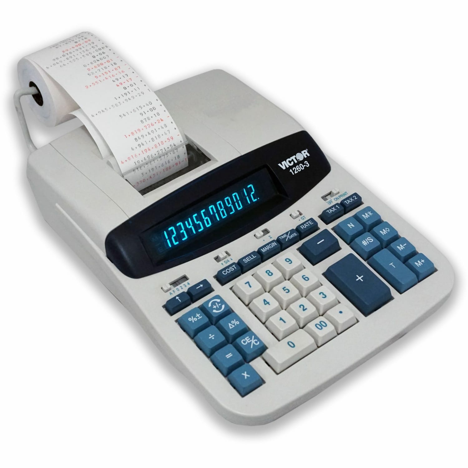Victor 1260-3 Heavy-Duty Commercial Printing Calculator - Image 4