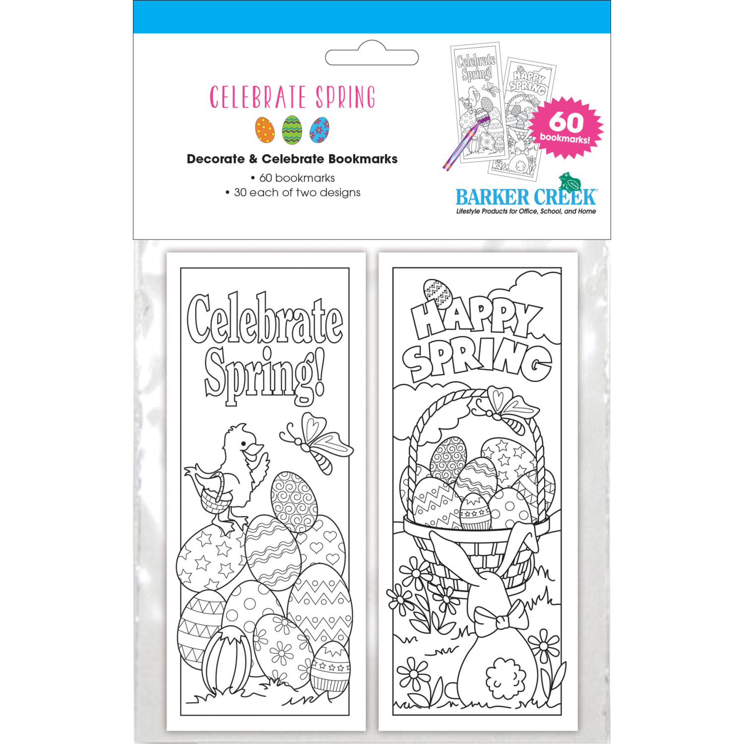 Barker Creek Bookmark Duets, Celebrate Spring, Pack Of 60 - Image 6