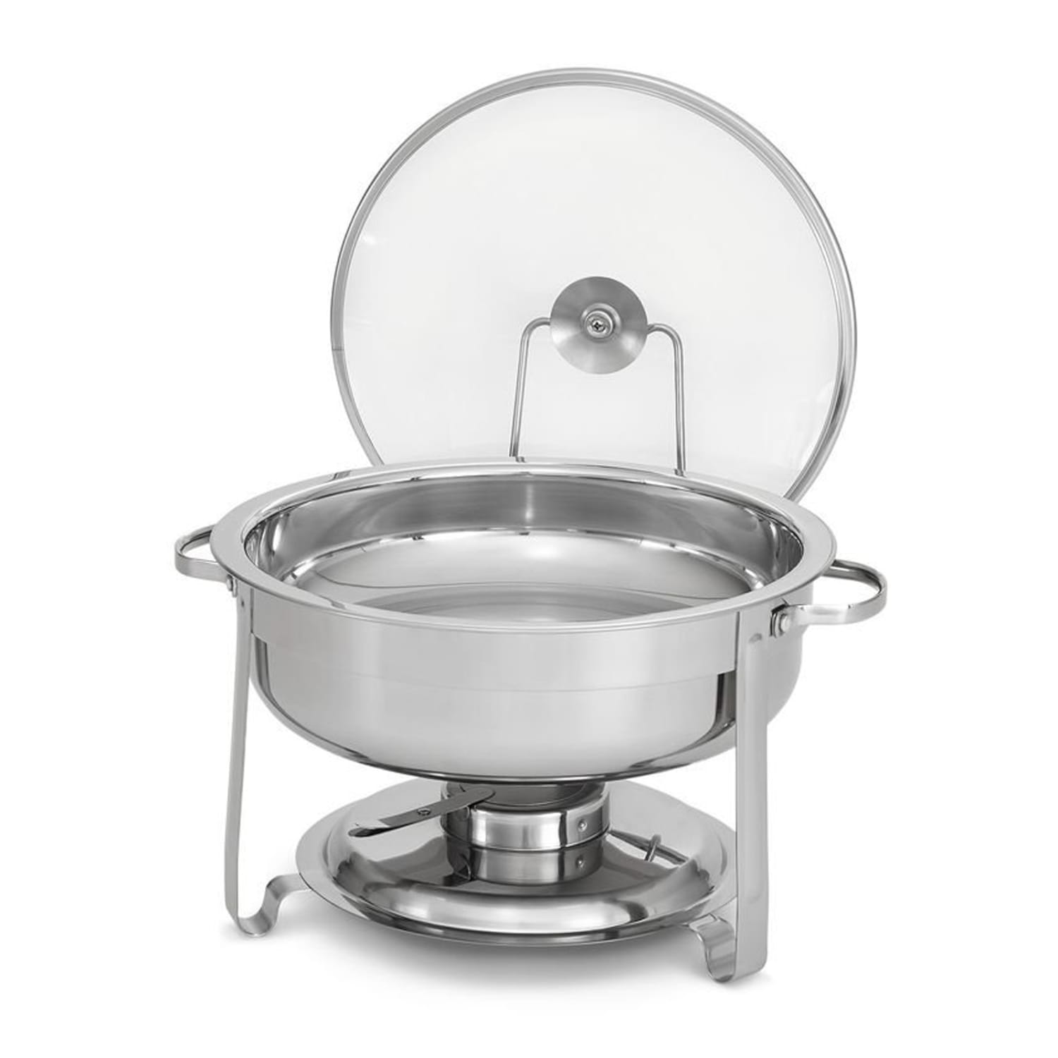 Gibson Home Langston 4-Piece Chafing Dish Set, Silver - Image 5