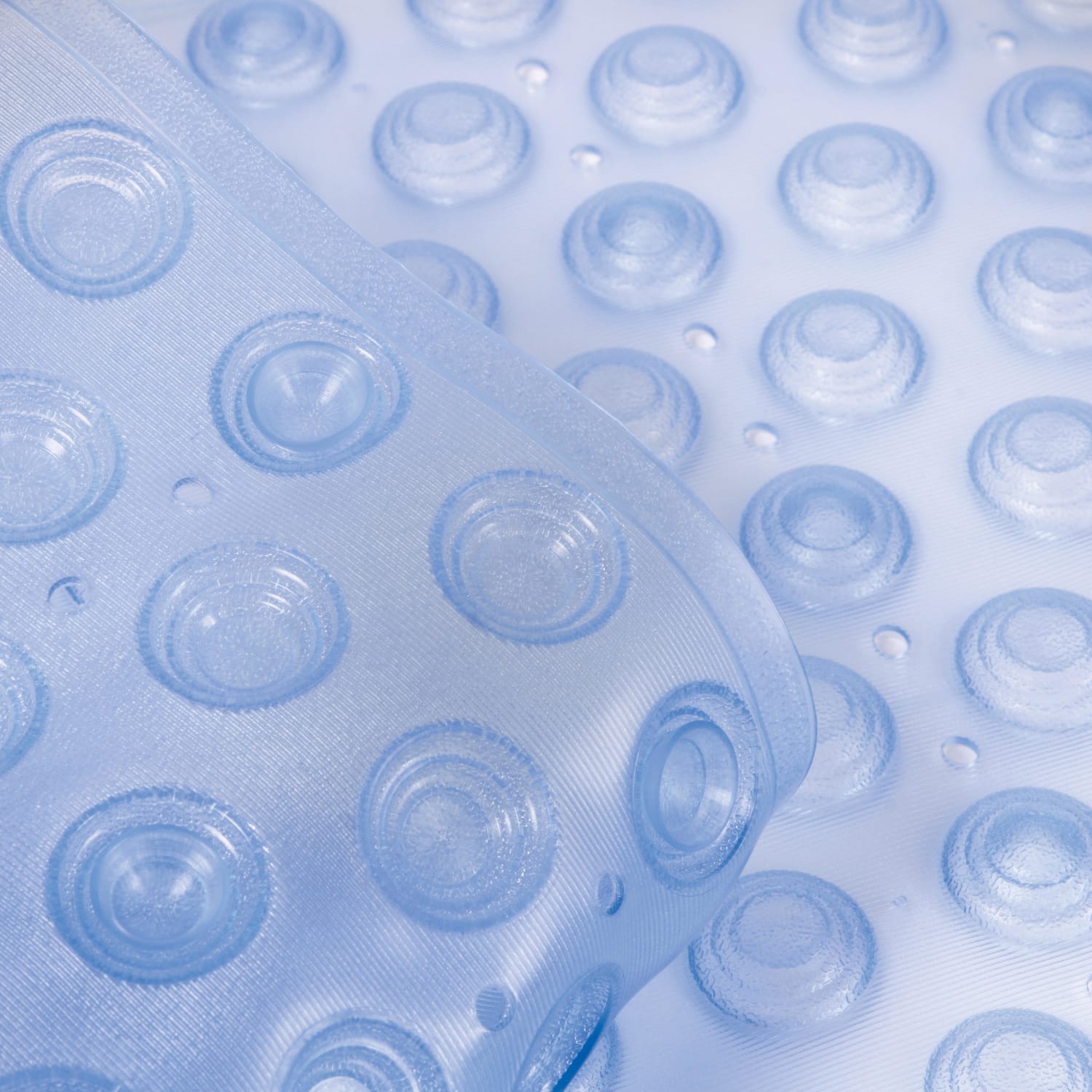 DMI Extra-Long Nonslip Suction Cup Bath And Shower Mat, 16inH x 40inW x 1inD, Blue - Image 5