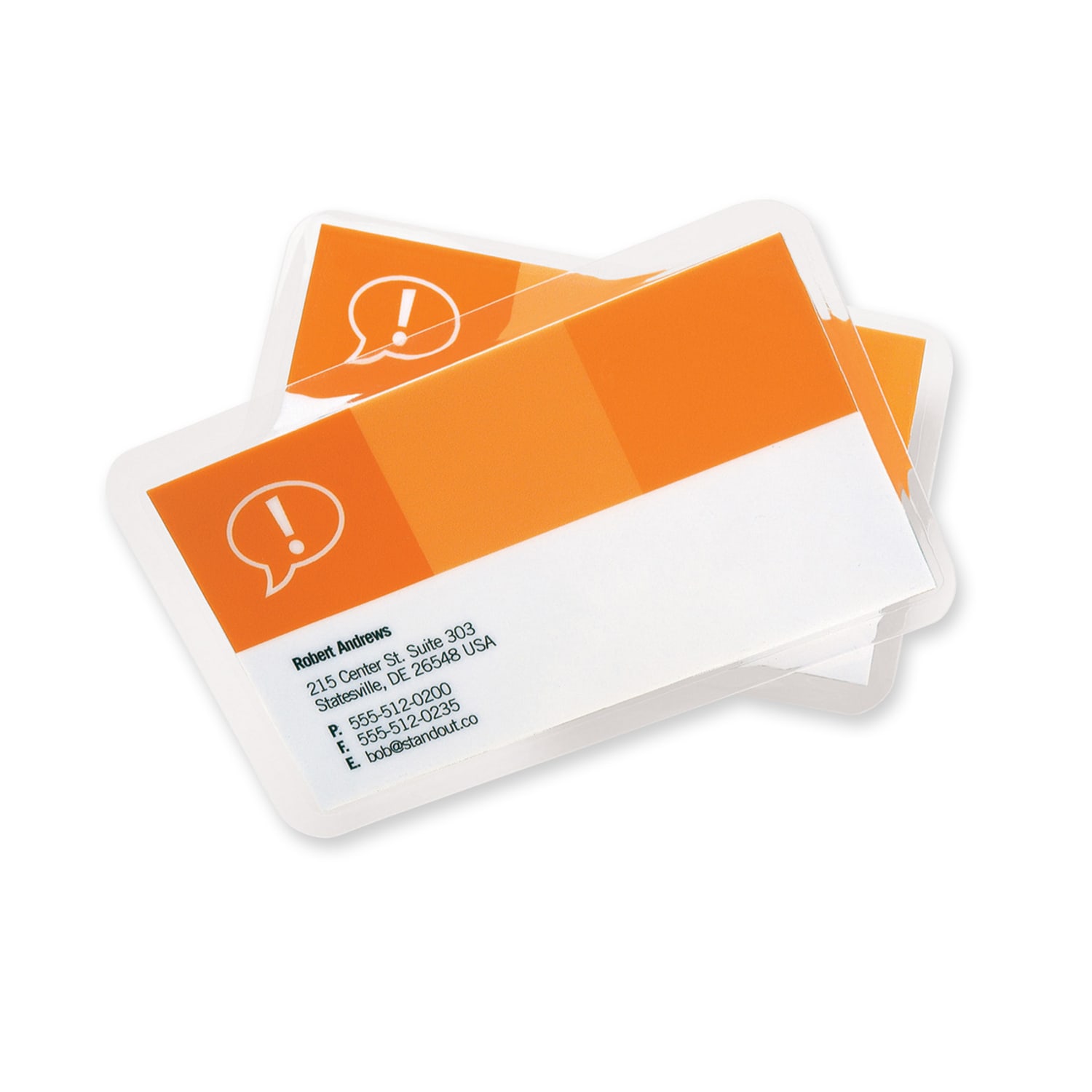 GBC UltraClear Thermal Laminating Pouches - Sheet Size Supported: Government - Laminating Pouch/Sheet Size: 2.63in Width x 3.88in Length x 5 mil Thickness - Glossy - for Document, Photo, ID Card - Flexible, Wear Resistant, Tear Resistant - Clear - Image 4