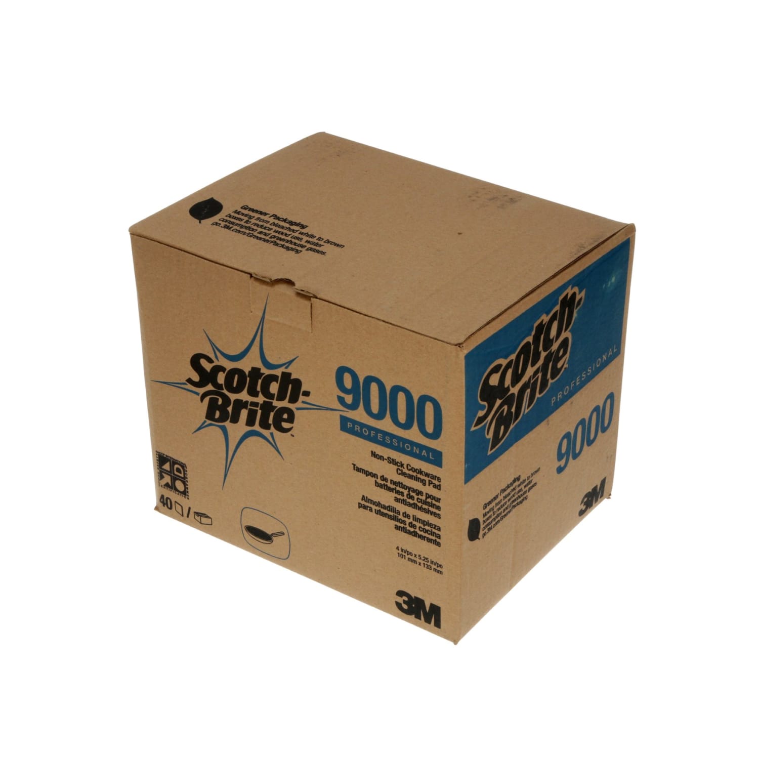 3M Scotch-Brite All Purpose Scouring Pads, 40 Scour Pads, Great for Kitchen, Garage and Outdoors - Image 3