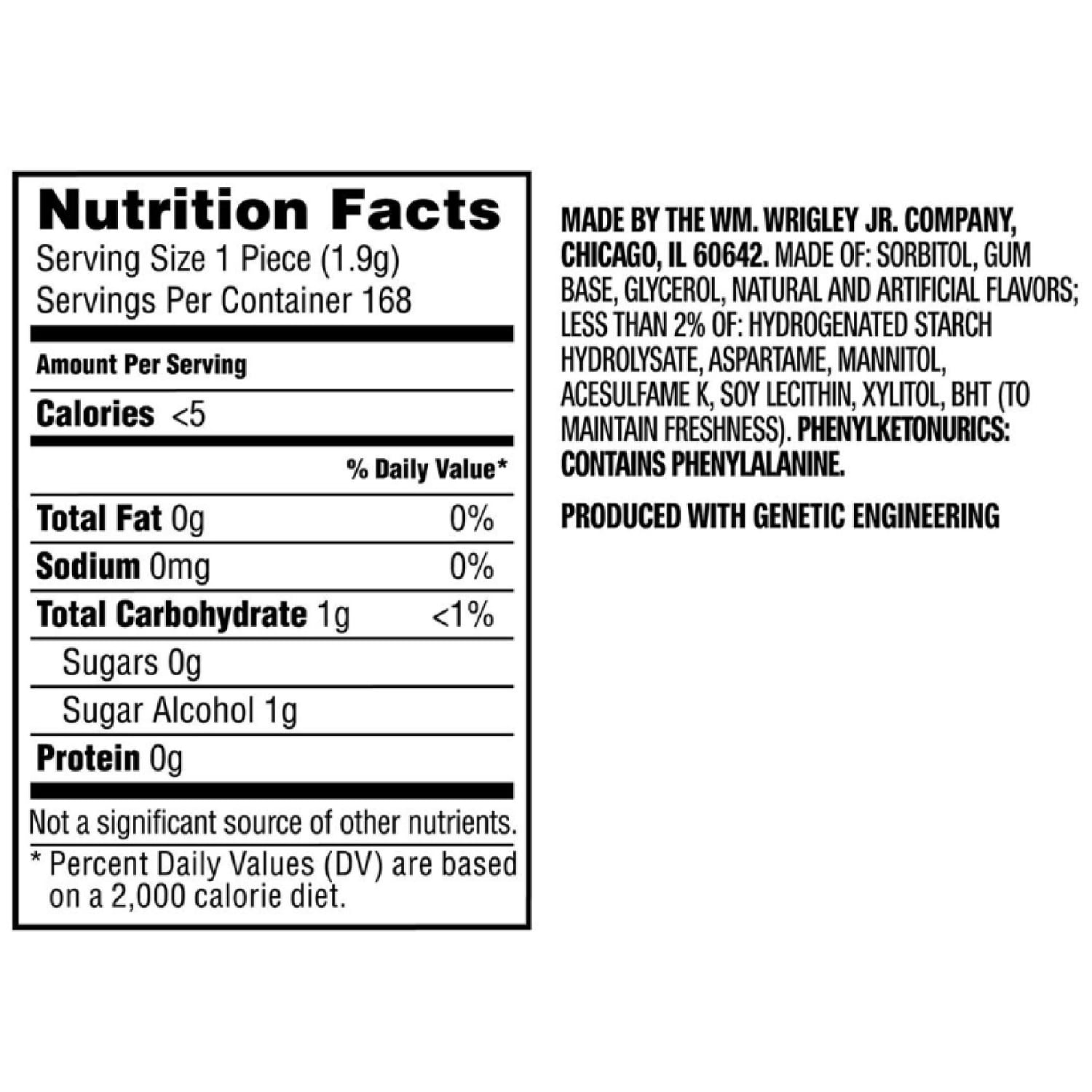 Orbit Sugar Free Gum, Wintermint, 14 Stick, Box Of 12 - Image 3