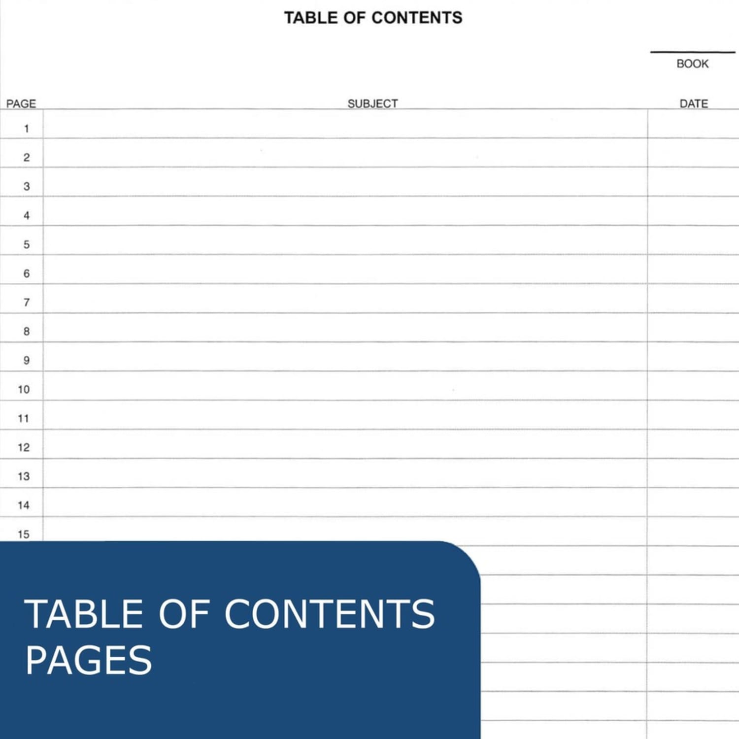 Roaring Spring Lab Research Notebook, 11 1/4in x 9 1/8in, 4 x 4 Graph Print, 144 Pages, Black - Image 6