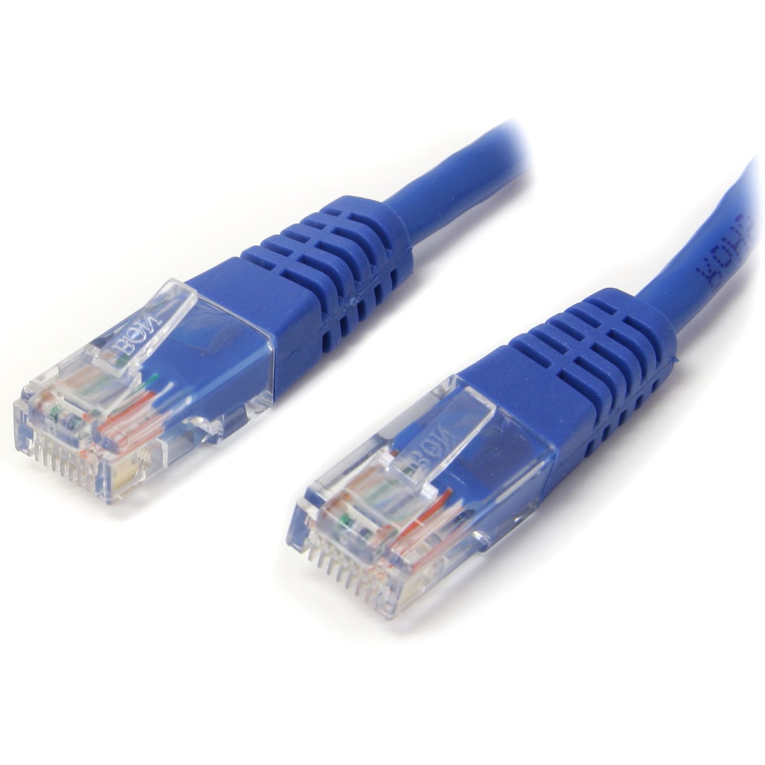 StarTech.com 6 ft Blue Molded Cat5e UTP Patch Cable - Make Fast Ethernet network connections using this high quality Cat5e Cable, with Power-over-Ethernet capability - 6ft Cat5e Patch Cable - 6 ft Cat 5e patch cable - 6ft Cat5e Patch Cord - Image 6