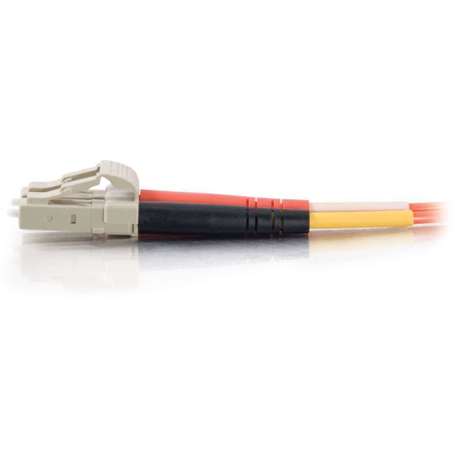C2G LC-LC 62.5/125 OM1 Duplex Multimode Fiber Optic Cable (Plenum-Rated) - Patch cable - LC multi-mode (M) to LC multi-mode (M) - 7 m - fiber optic - duplex - 62.5 / 125 micron - OM1 - plenum - orange - Image 3