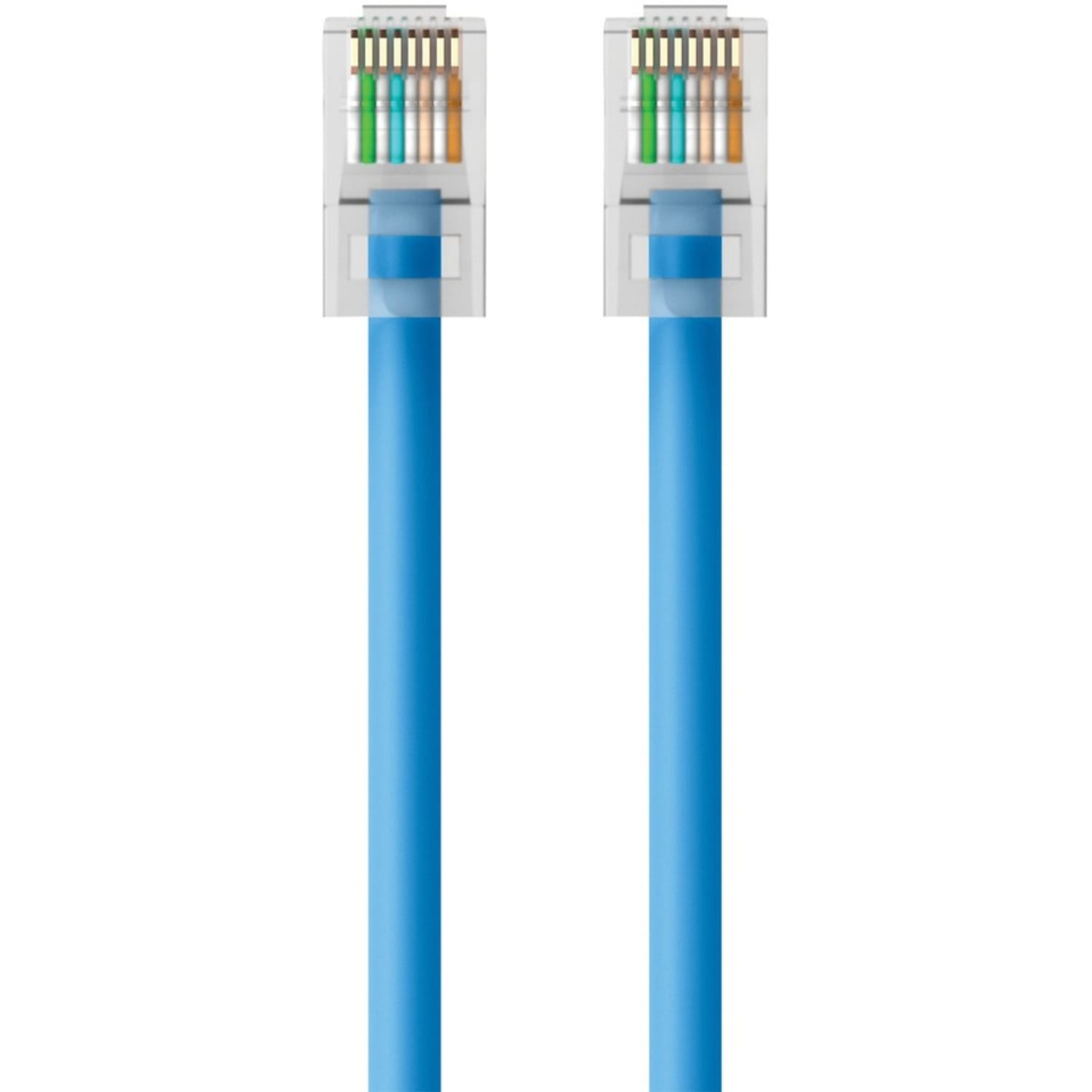 Belkin Cat.6 Snagless Patch Cable - RJ-45 - RJ-45 - 7ft - Blue - Image 3