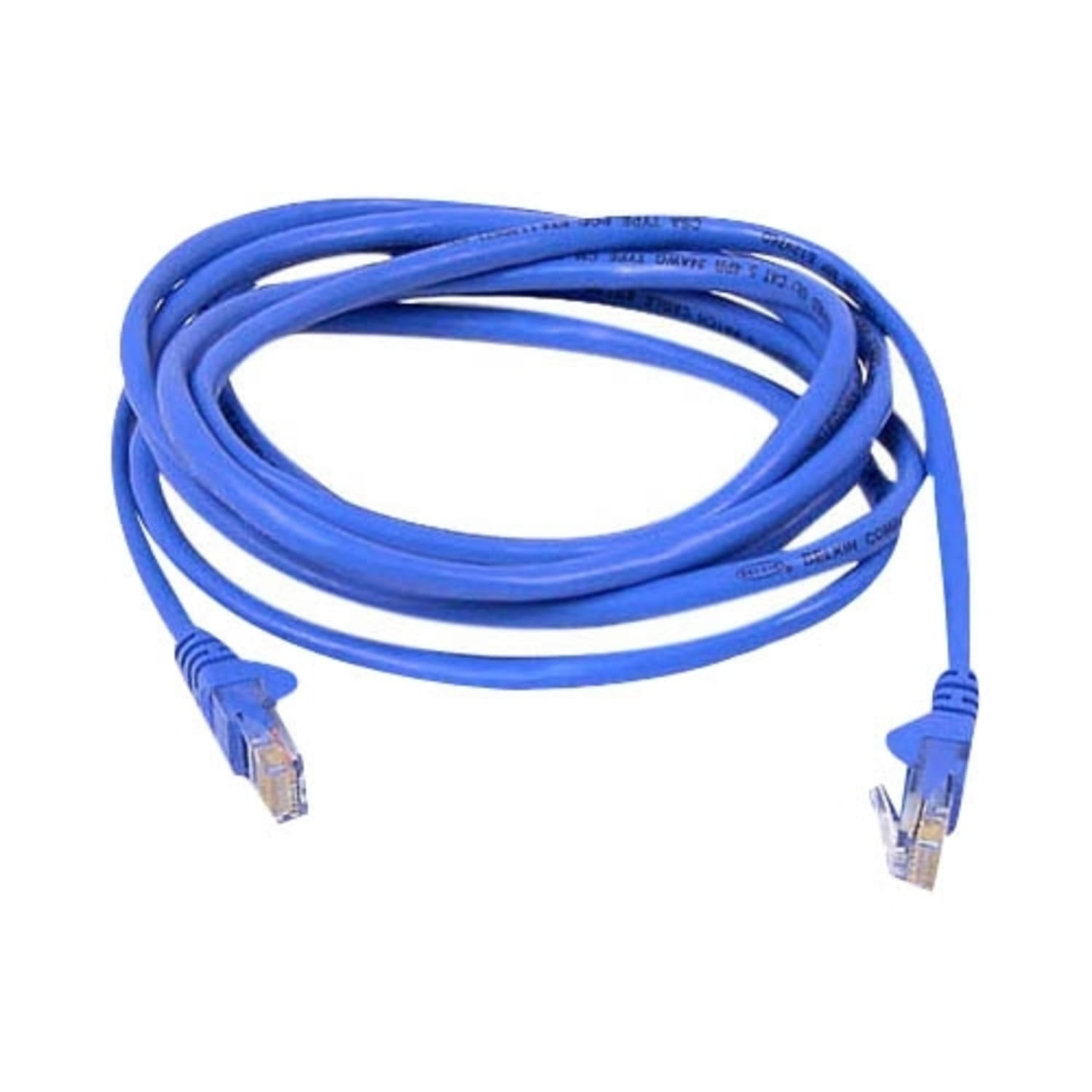 Belkin Cat.6 Snagless Patch Cable - RJ-45 - RJ-45 - 14ft - Blue