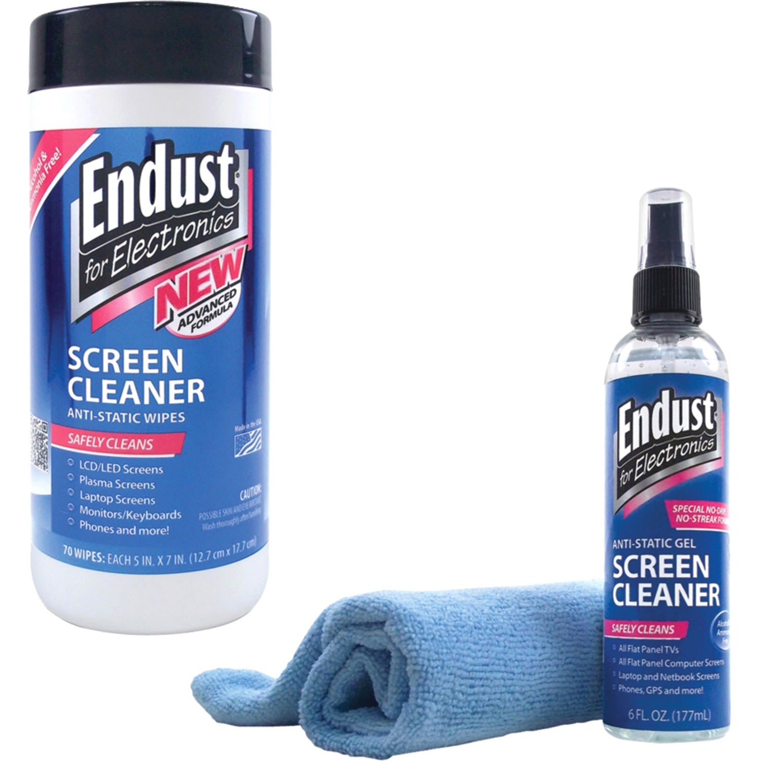 Endust LCD & Plasma Pop-Up Wipes 70ct. - For Display Screen, Digital Player, Digital Photo Frame, Digital Text Reader, Mobile Phone, Gaming Console - Image 3