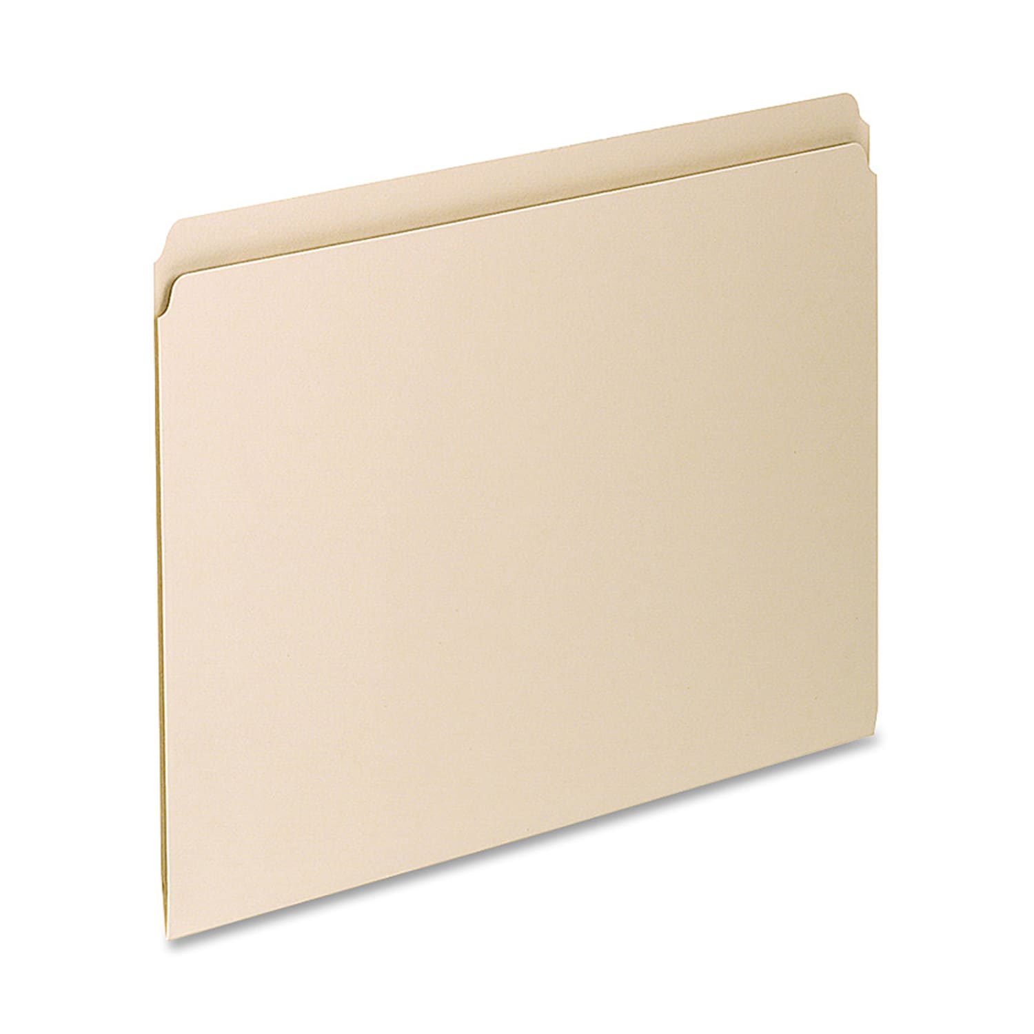 Pendaflex Essentials File Folders, Letter Size, Straight Cut, Manila, Box Of 100