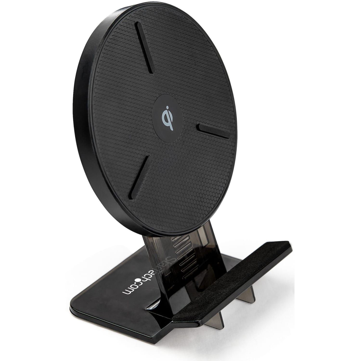 StarTech.com 15W Qi Wireless Charging Stand, Universal Qi Certified Wireless Charger Stand or Pad,  - QWCHSTAND - Image 3