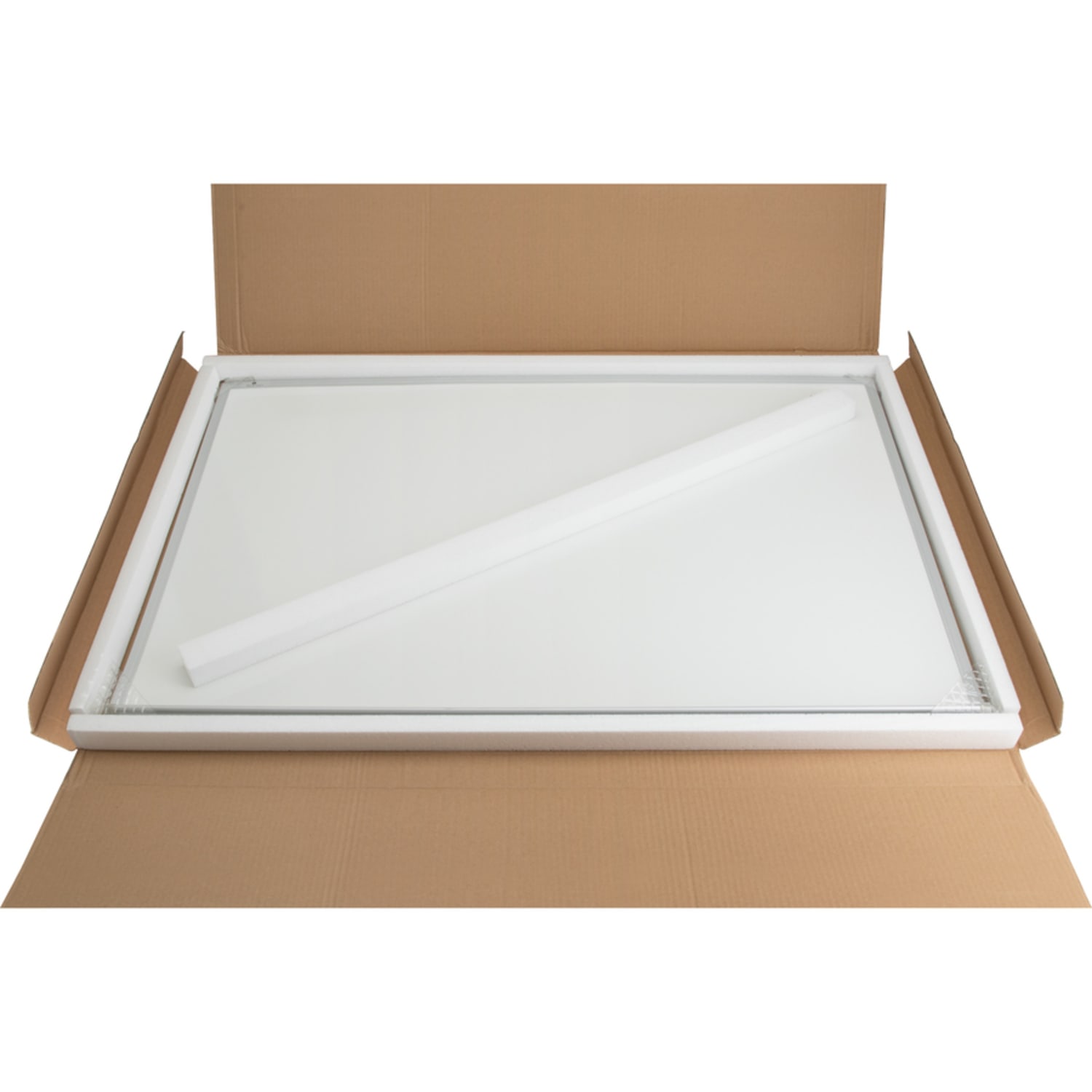 Sparco Melamine Dry-Erase Whiteboard, 24in x 18in, Aluminum Frame With Silver Finish - Image 5