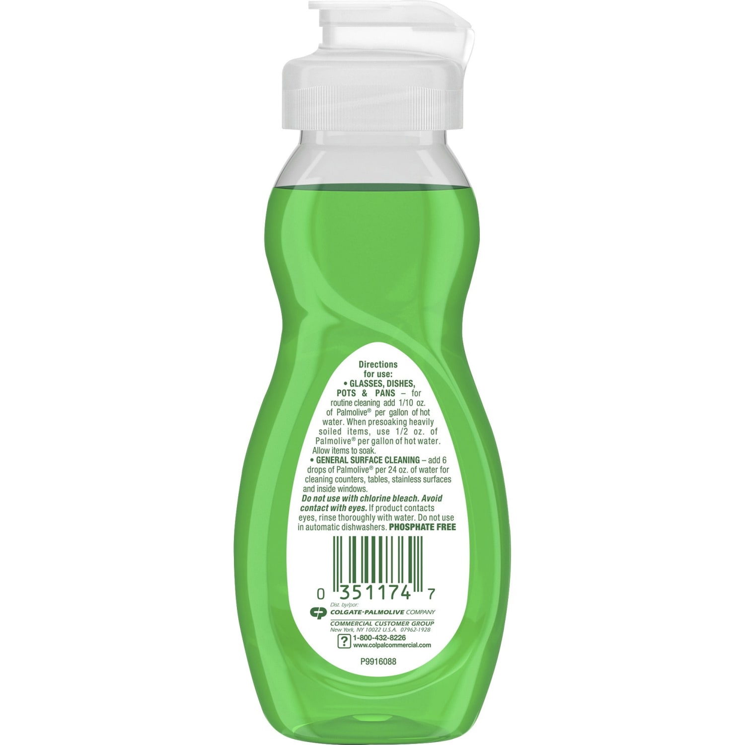 Palmolive Original Dishwashing Liquid, 3 Oz, Case Of 72 Bottles - Image 4