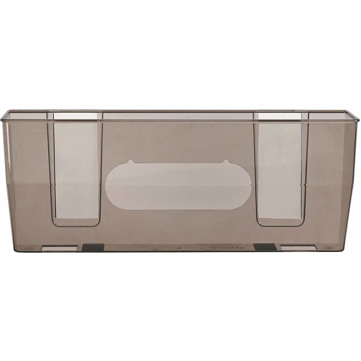 Deflecto Magnetic Wall File Pocket, Smoke - Image 3