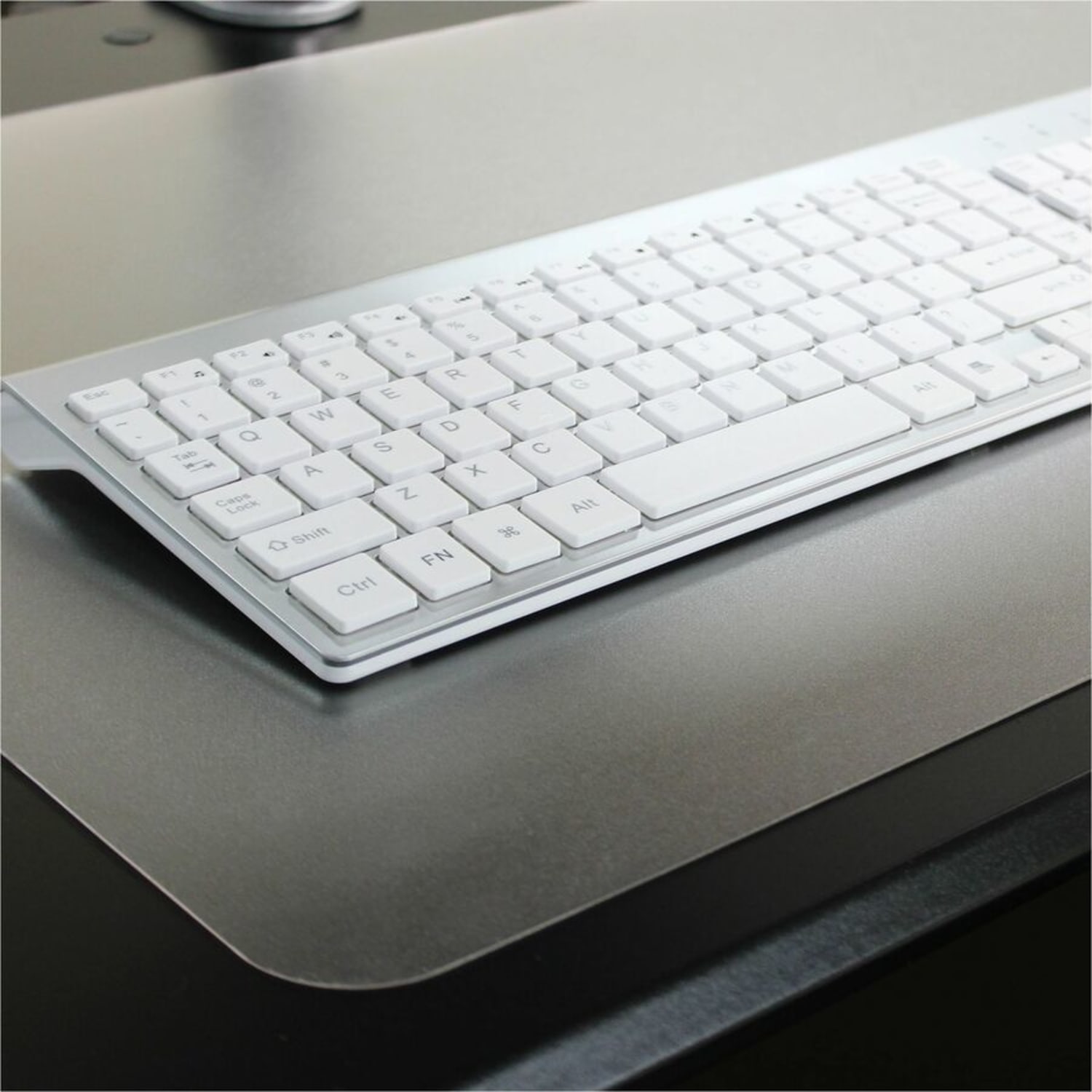 Desktex Polycarbonate Desk Pad 17in x 22in - Clear Rectangular Polycarbonate Desk Pad - 22in L x 17in W x 0.03in D - Image 6