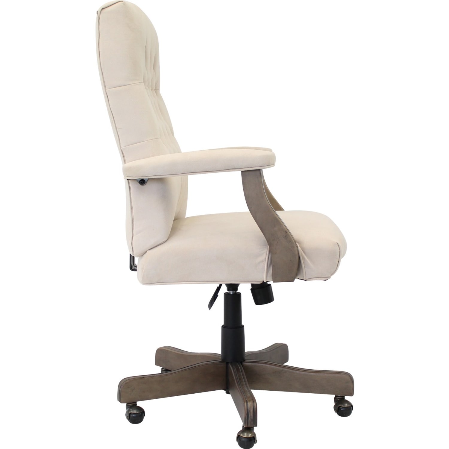 Boss Button-Tufted Ergonomic High-Back Chair, Champagne Velvet - Image 10