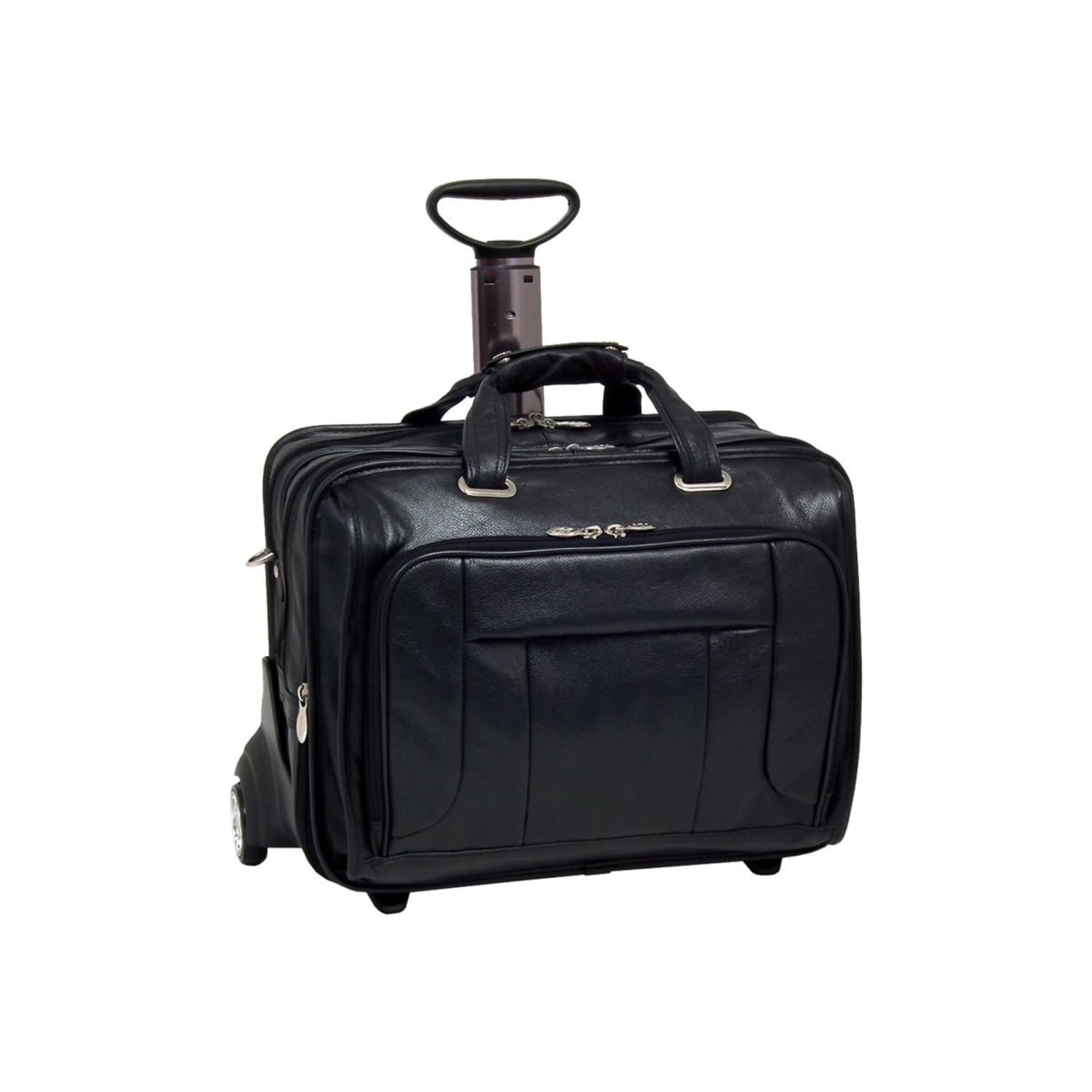 McKleinUSA West Town S Series Checkpoint-Friendly Wheeled Laptop Case, 17in x 9.5in x 13in, Black - Image 4
