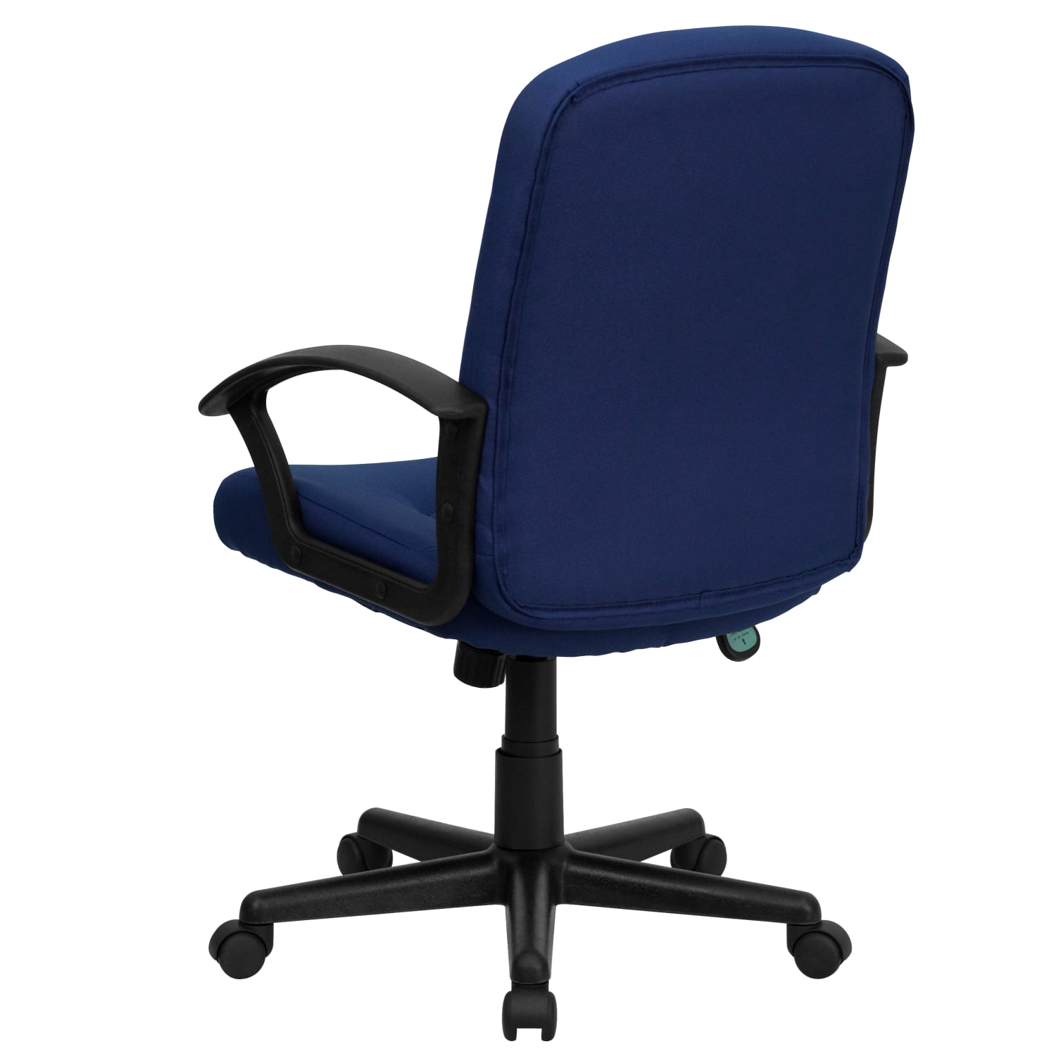 Flash Furniture Fabric MidBack Swivel Chair NavyBlack PopularChairscom Flash Furniture Fabric Mid Back Swivel Chair NavyBlack PopularChairscom