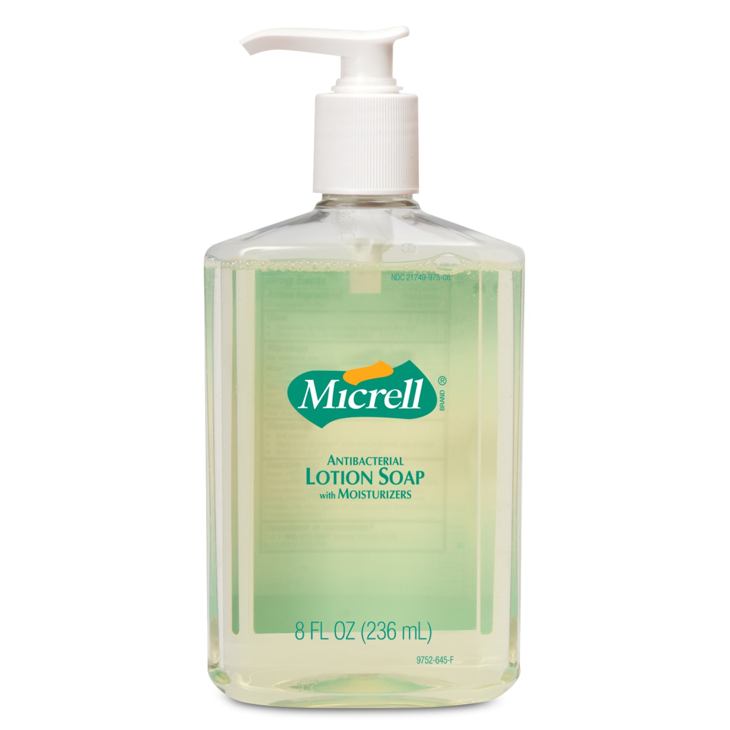 Micrell Balsam Antibacterial Lotion Hand Soap, Citrus/Floral Scent, 8 Oz, Carton Of 12 Pump Bottles - Image 3