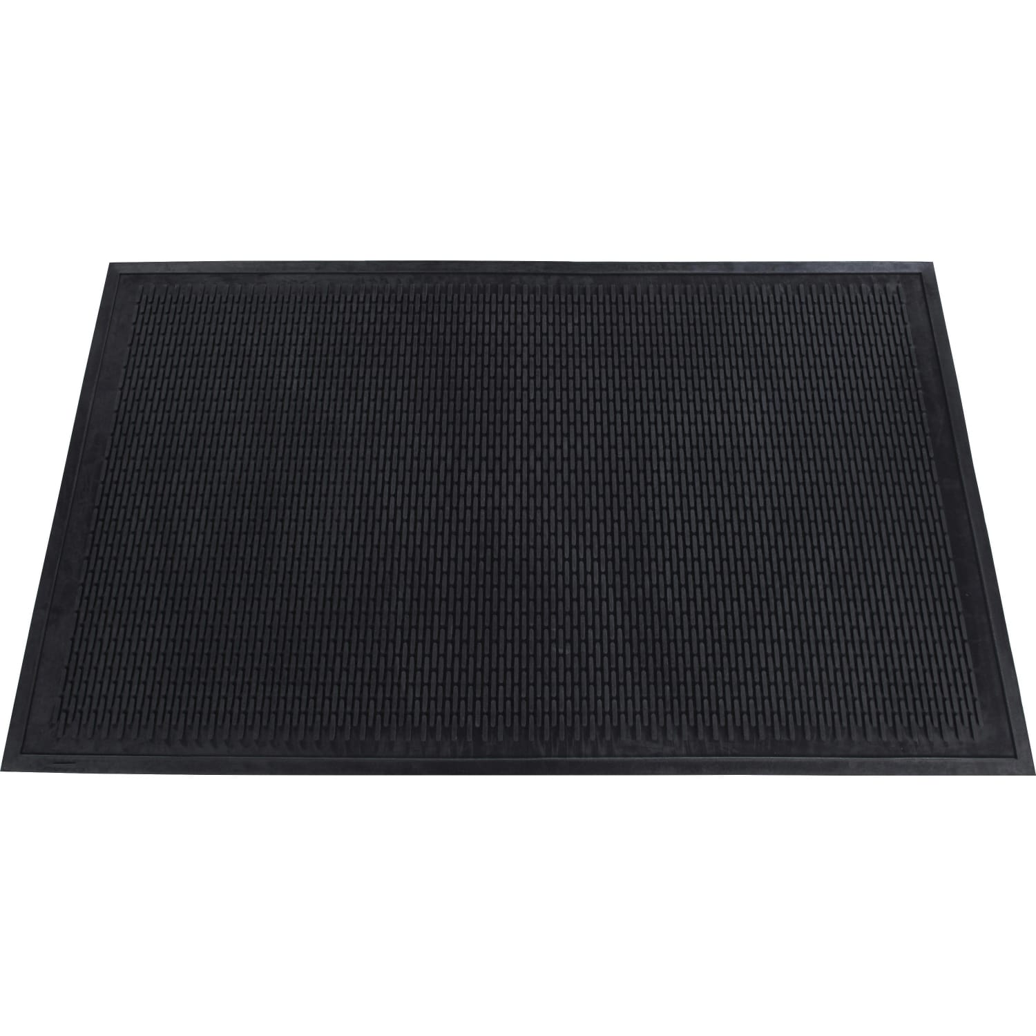 Genuine Joe Clean Step 50% Recycled Scraper Mat, 3ft x 5ft, Black - Image 4