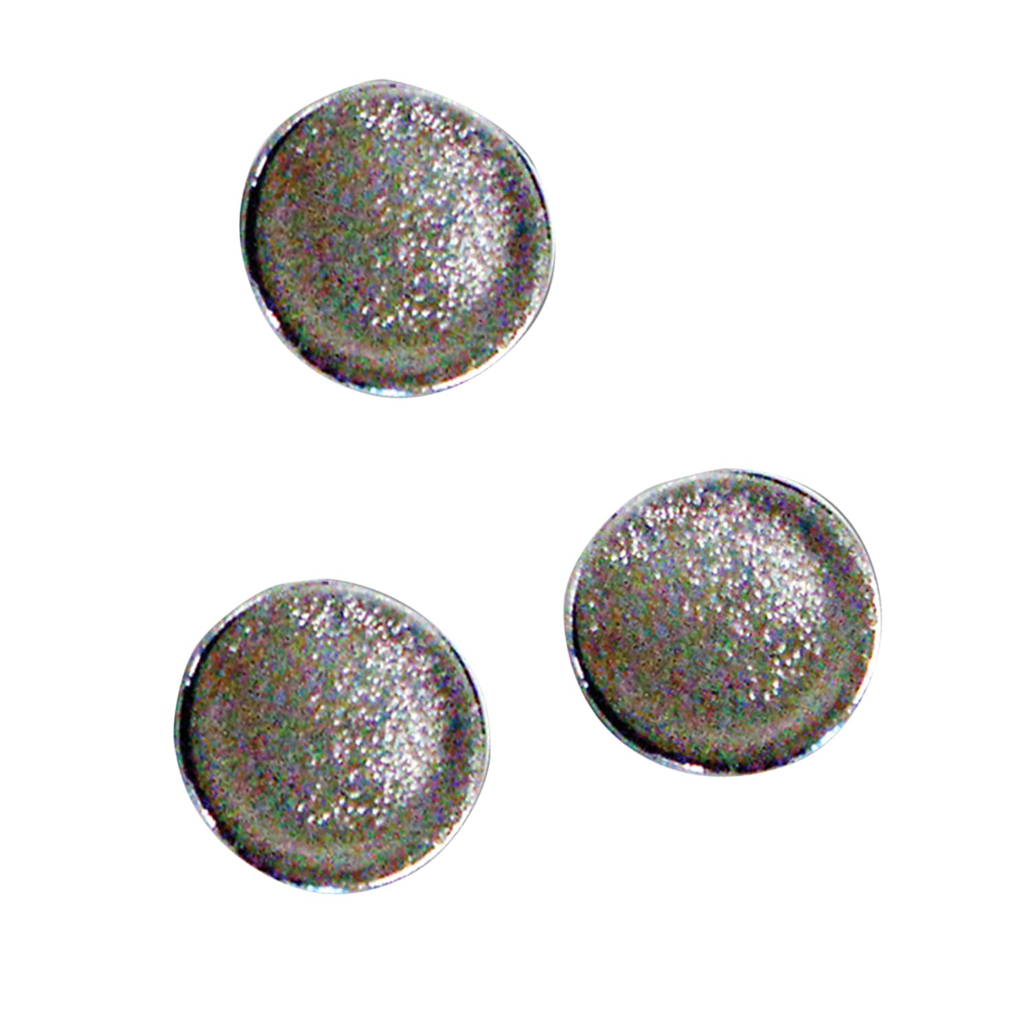 MasterVision Hi-Intensity Magnets, 1 1/4in, Silver, Pack Of 10 - Image 3