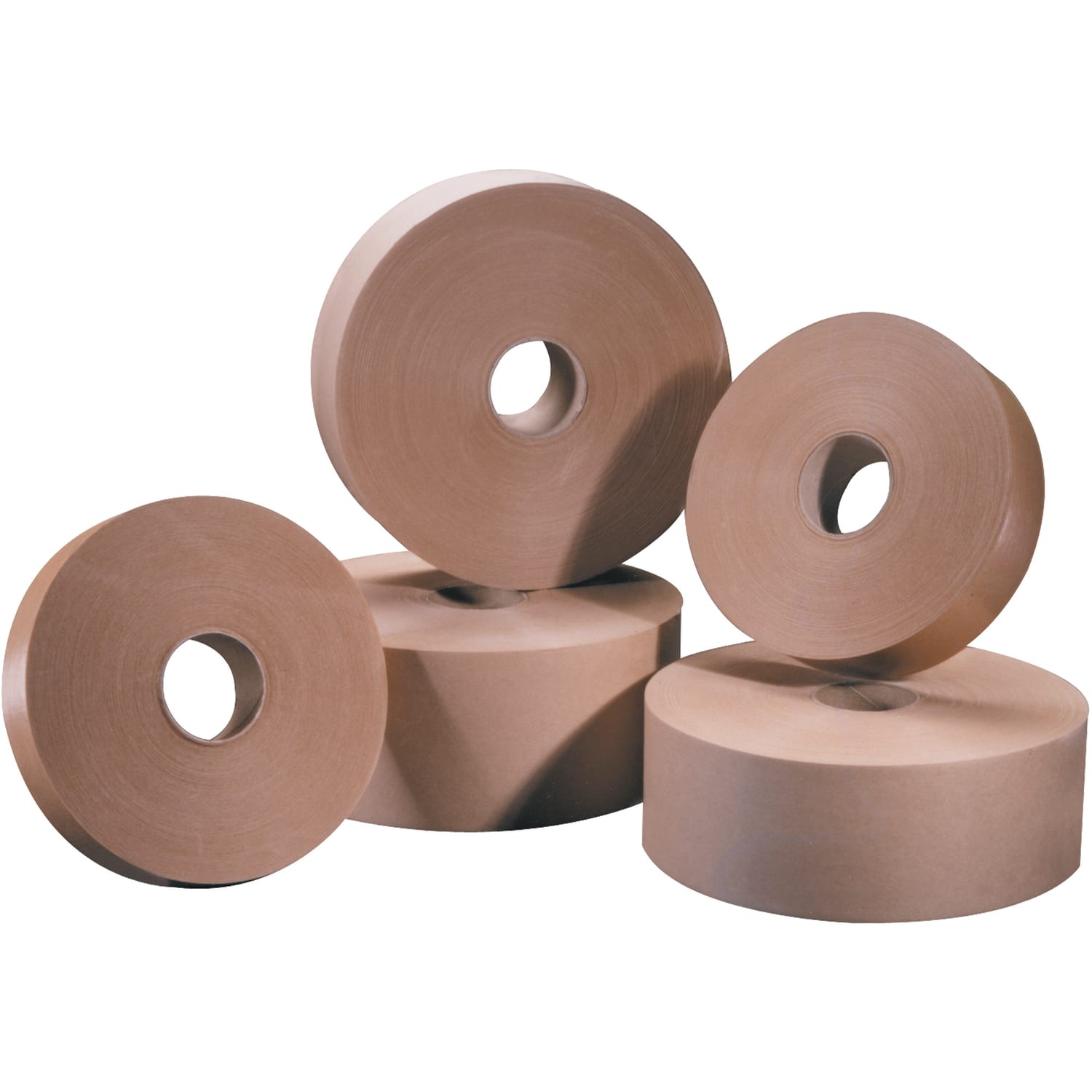 Tape Logic Water-Activated Packing Tape, 3in Core, 2in x 200 Yd., Kraft, Case Of 15 - Image 3