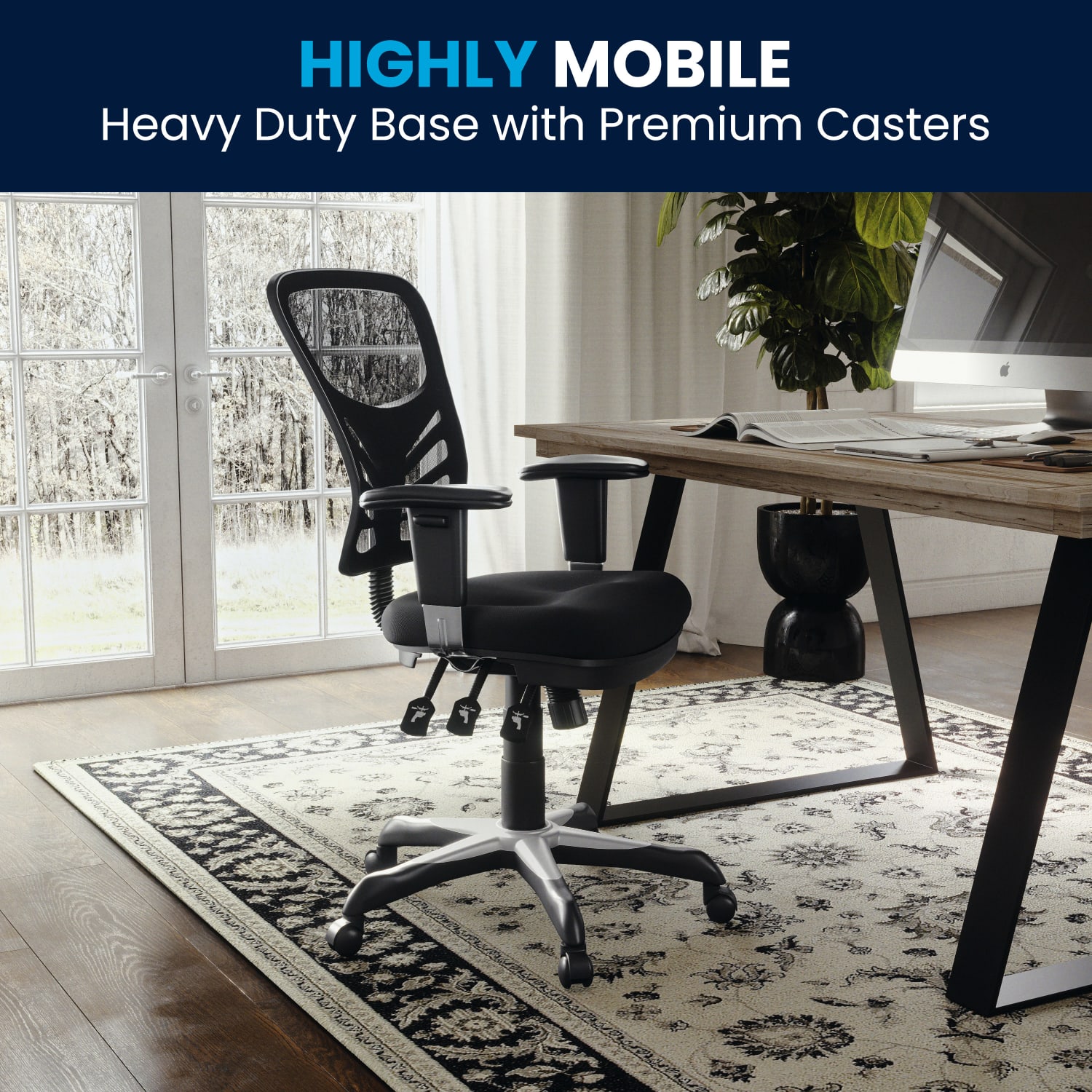 Flash Furniture Nicholas MidBack Black Mesh Multifunction Executive Swivel Ergonomic Office Chair with Adjustable Arms Black PopularChairscom Flash Furniture Nicholas Mid Back Black Mesh Multifunction Executive Swivel Ergonomic Office Chair with Adjustable Arms Black PopularChairscom