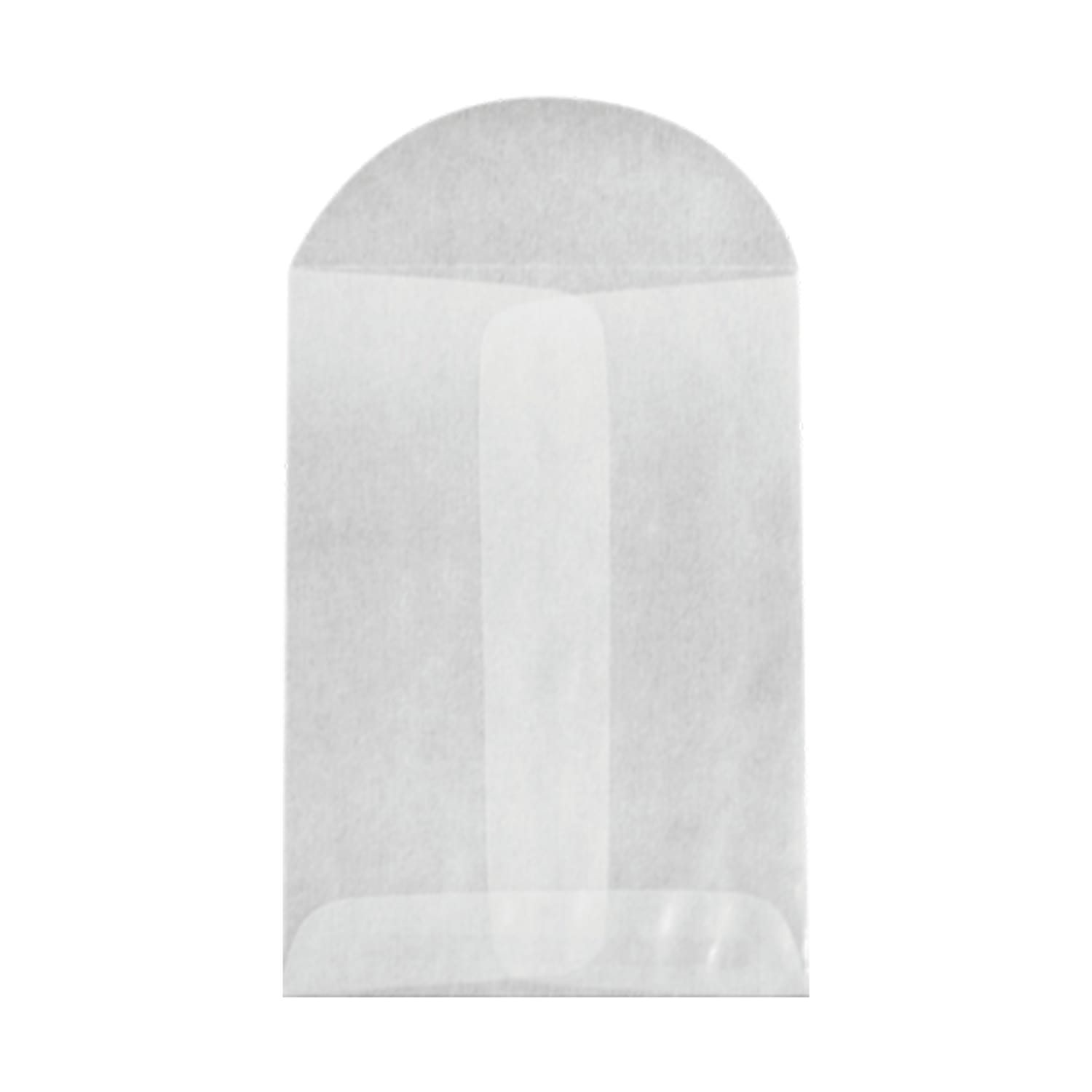 LUX Open-End Envelopes, 2 3/4in x 3 3/4in, Flap Closure, Glassine, Pack Of 250