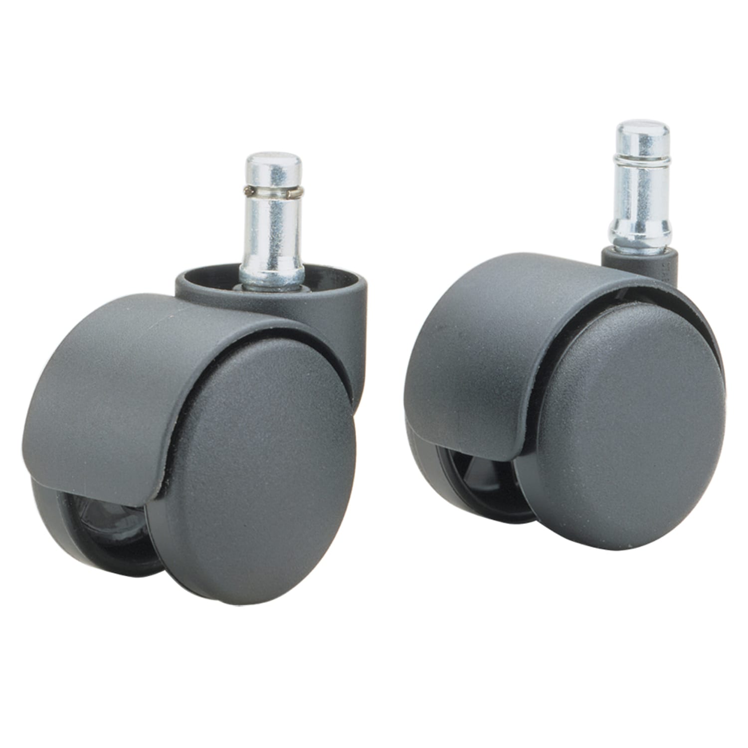 Master Caster Safety Series Casters Hard Wheel Standard Neck Stem B For Metal Bases Pack Of 5 PopularChairscom